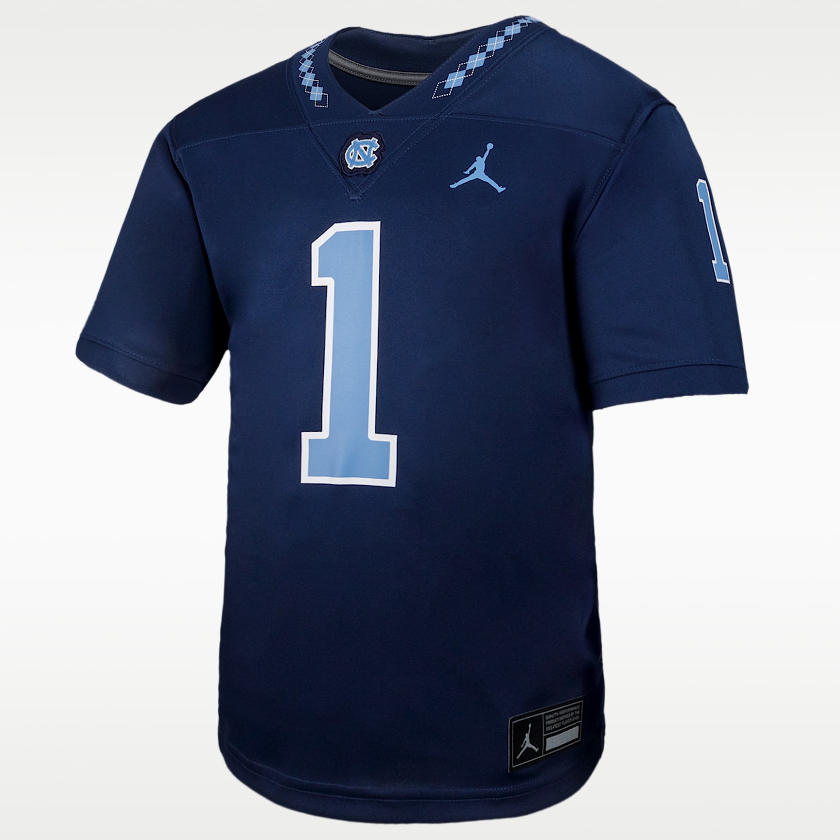 North Carolina Tar Heels "Untouchable" Big Kids' Jordan Football Jersey 8-20