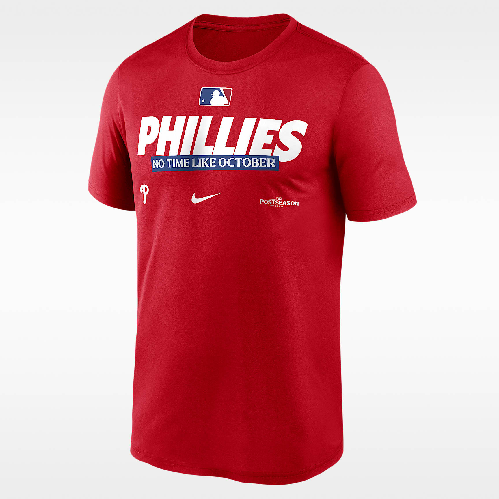 Philadelphia Phillies 2026 Postseason Authentic Collection Legend Men's Nike Dri-FIT MLB T-Shirt