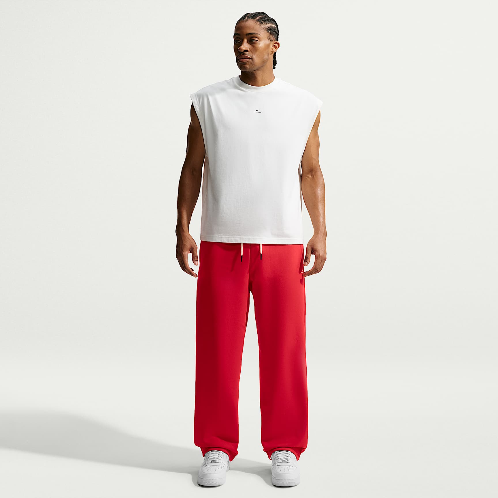 Nike Standard Issue Men's Therma-FIT Brushed Open-Hem Basketball Pants