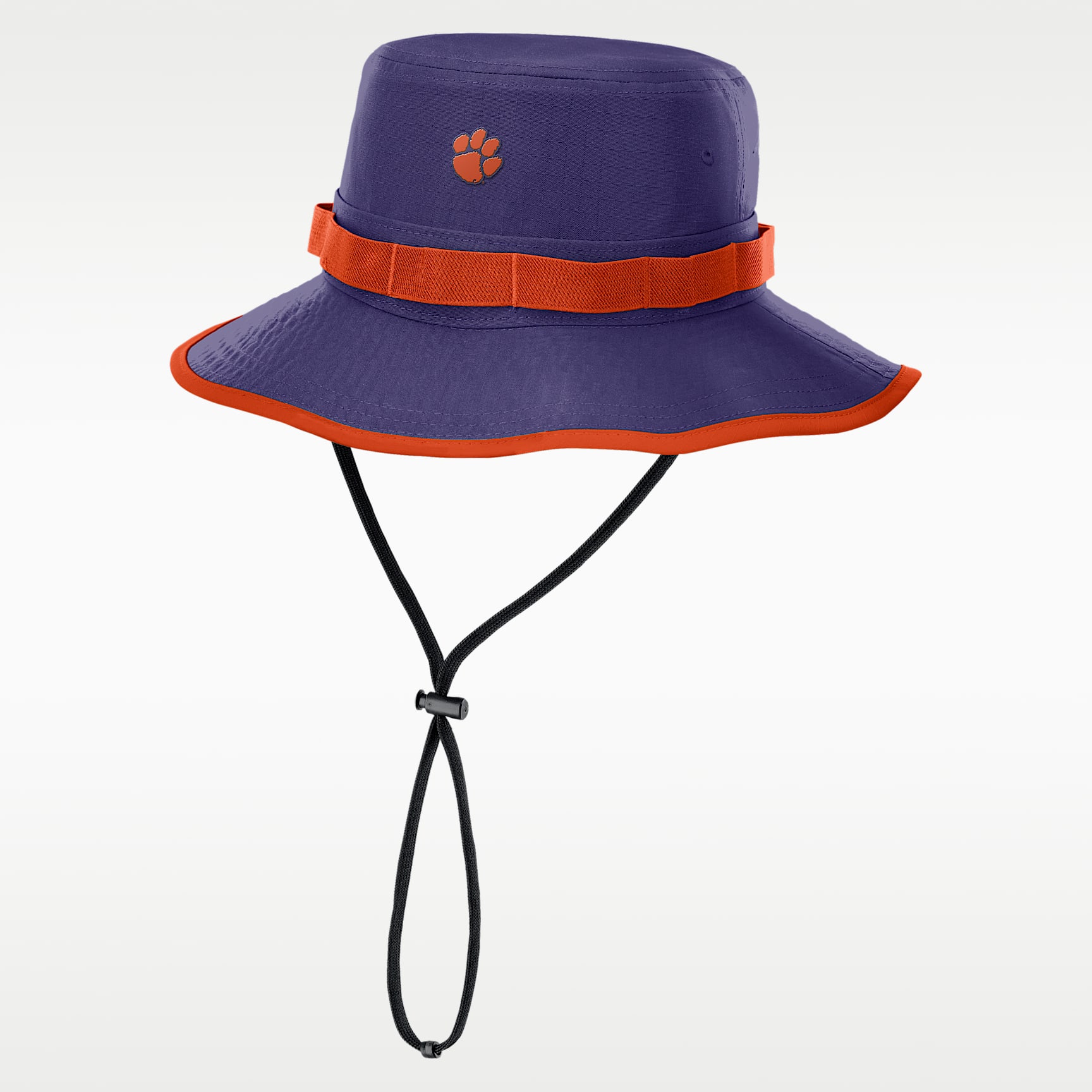 Gorro tipo pescador universitario Nike Dri-FIT para hombre Clemson Sideline Apex Gameday Boonie