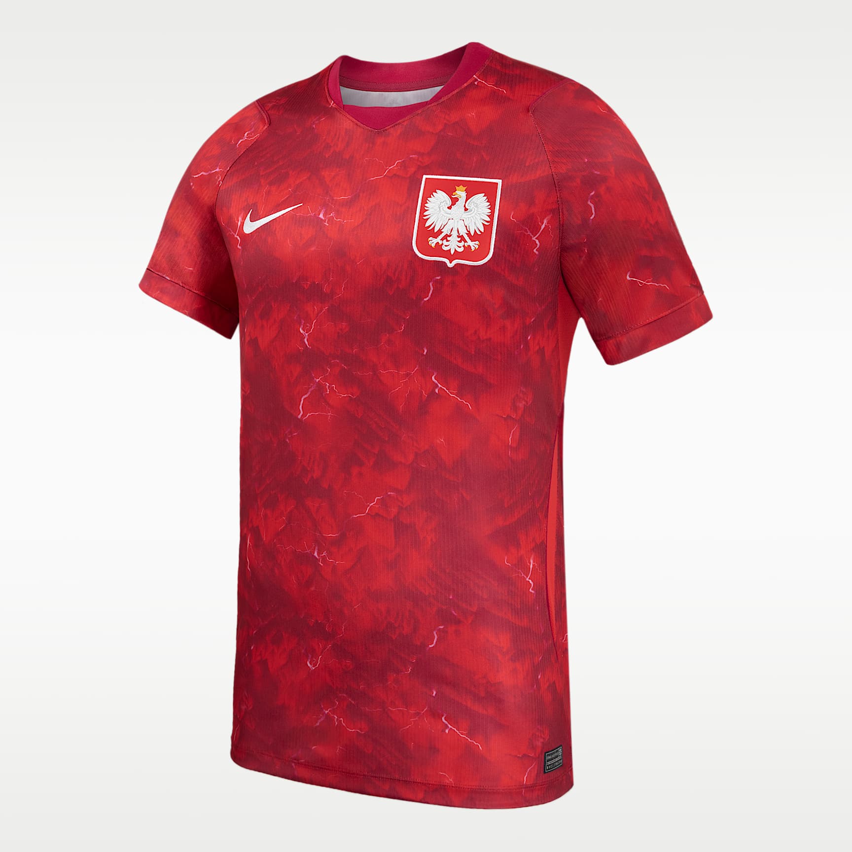 Jersey de futbol Nike Dri-FIT para hombre Poland visitante 2026 Stadium