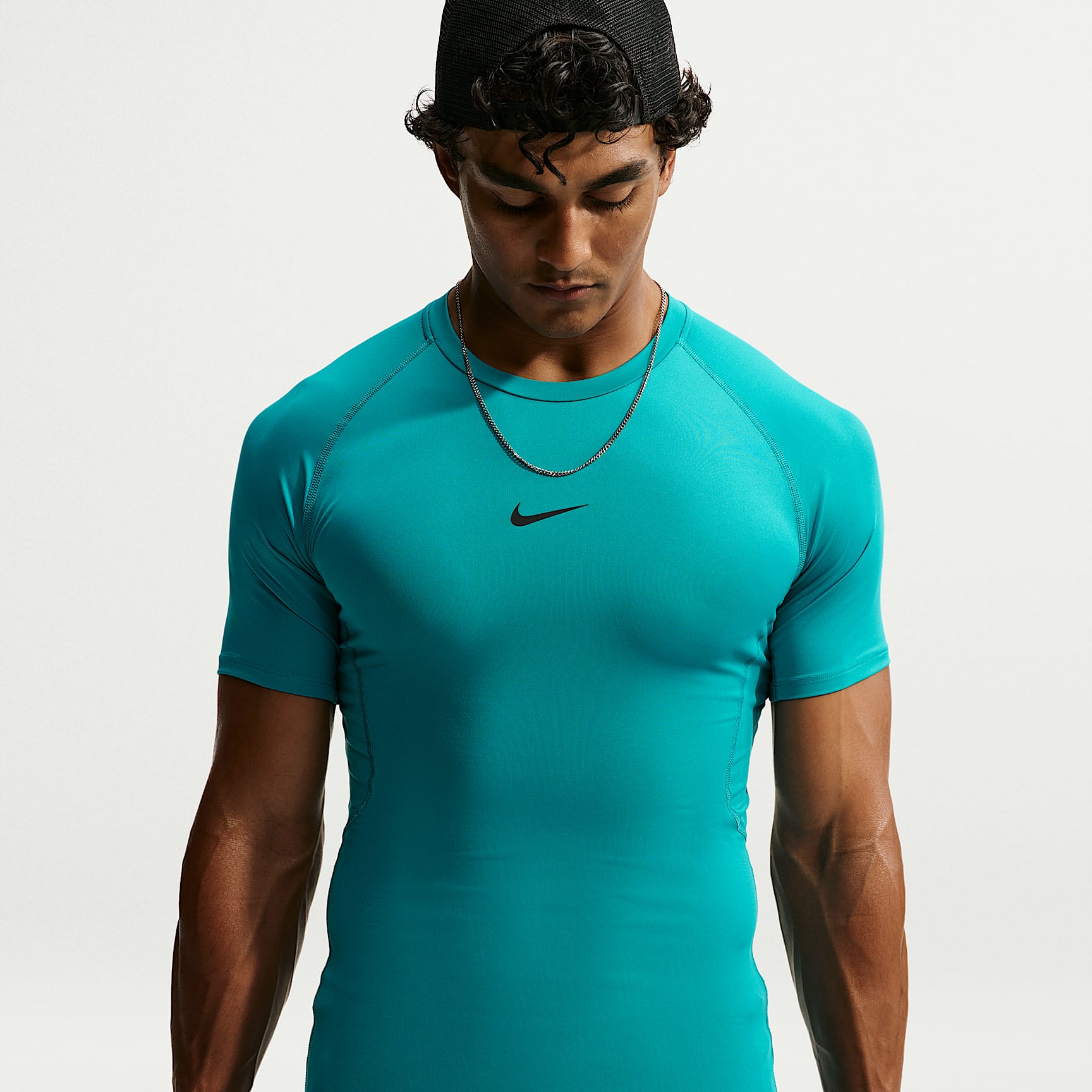 Nike Pro Men's Dri-FIT Tight Short-Sleeve Fitness Top