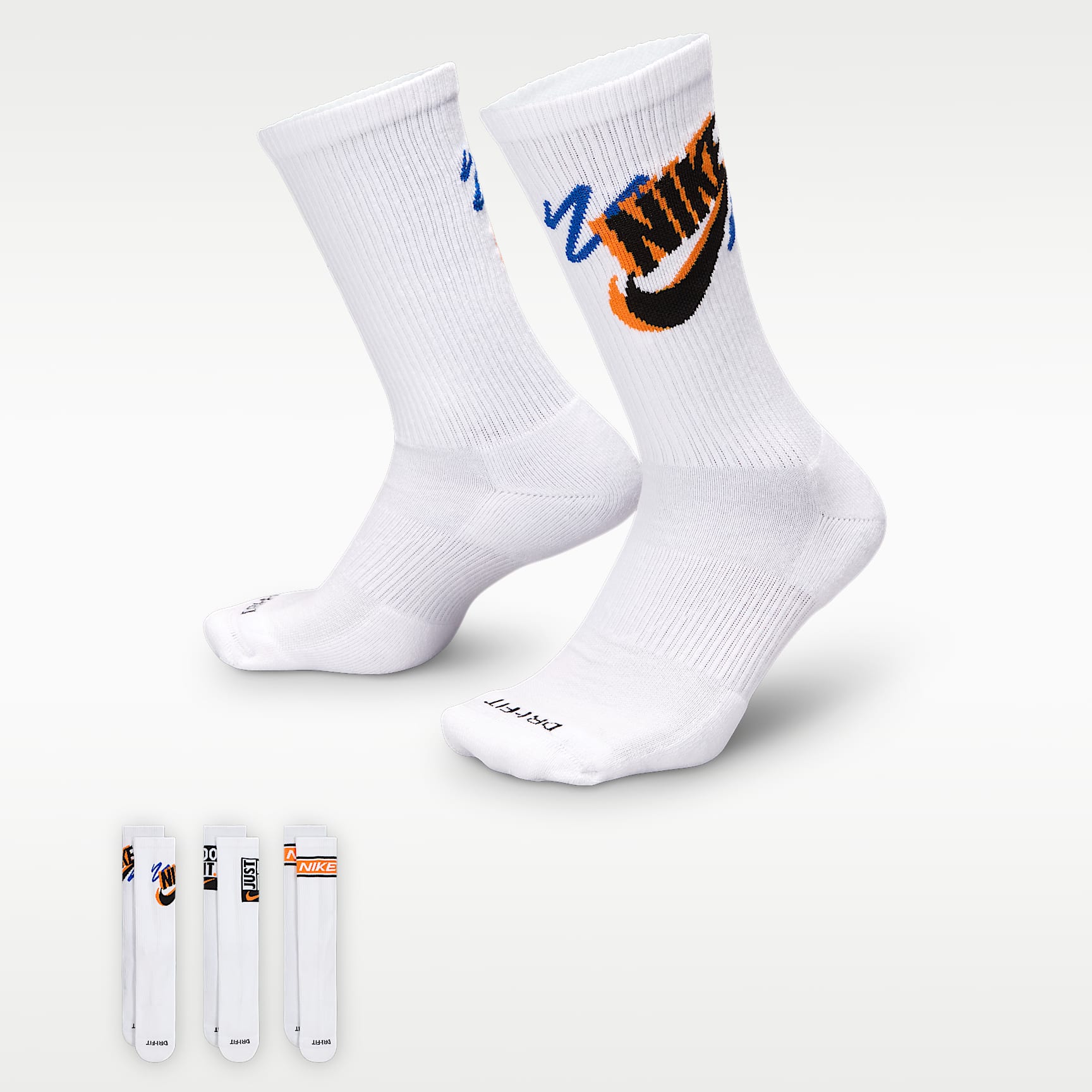 Nike Everyday Plus Crew Socks (3 Pairs)