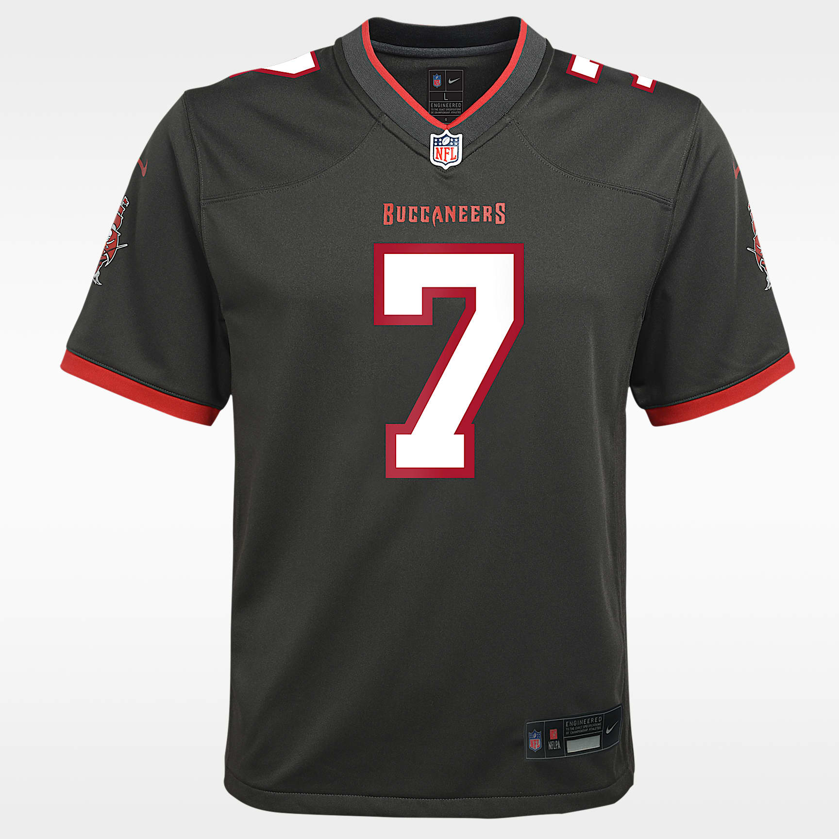 Jersey Nike de la NFL Game para niños talla grande Bucky Irving Tampa Bay Buccaneers