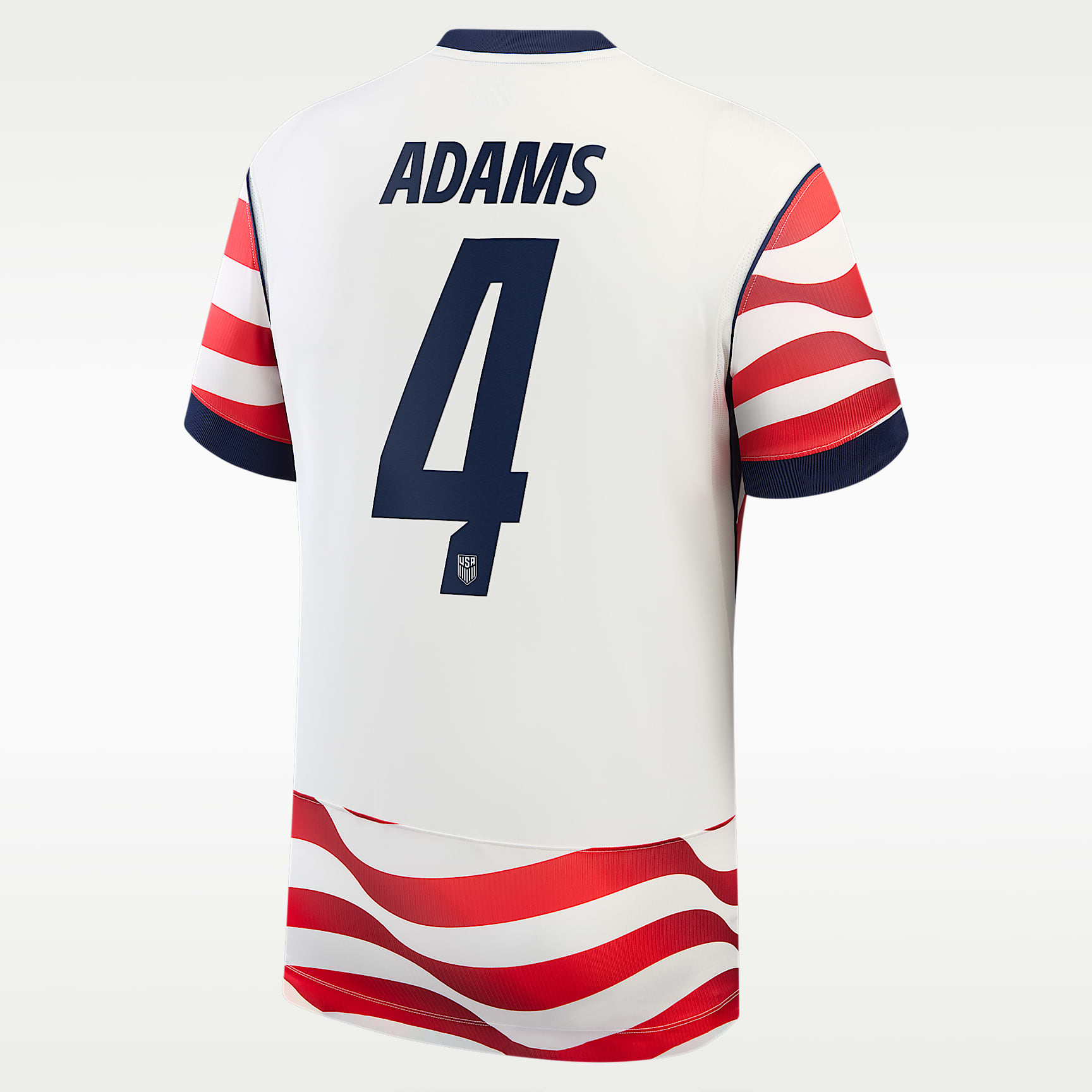 Tyler Adams USMNT 2026 Stadium Home Men's Nike Dri-FIT Soccer Jersey