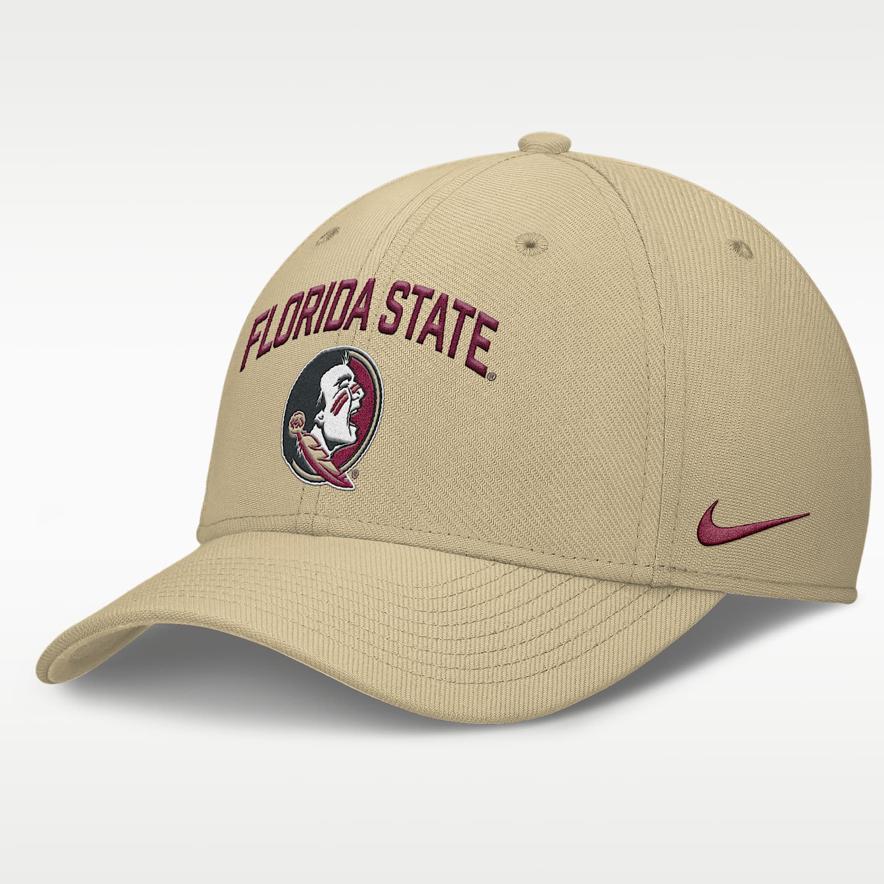 Florida State On-Field Rise Swoosh Men's Nike Dri-FIT College Hat