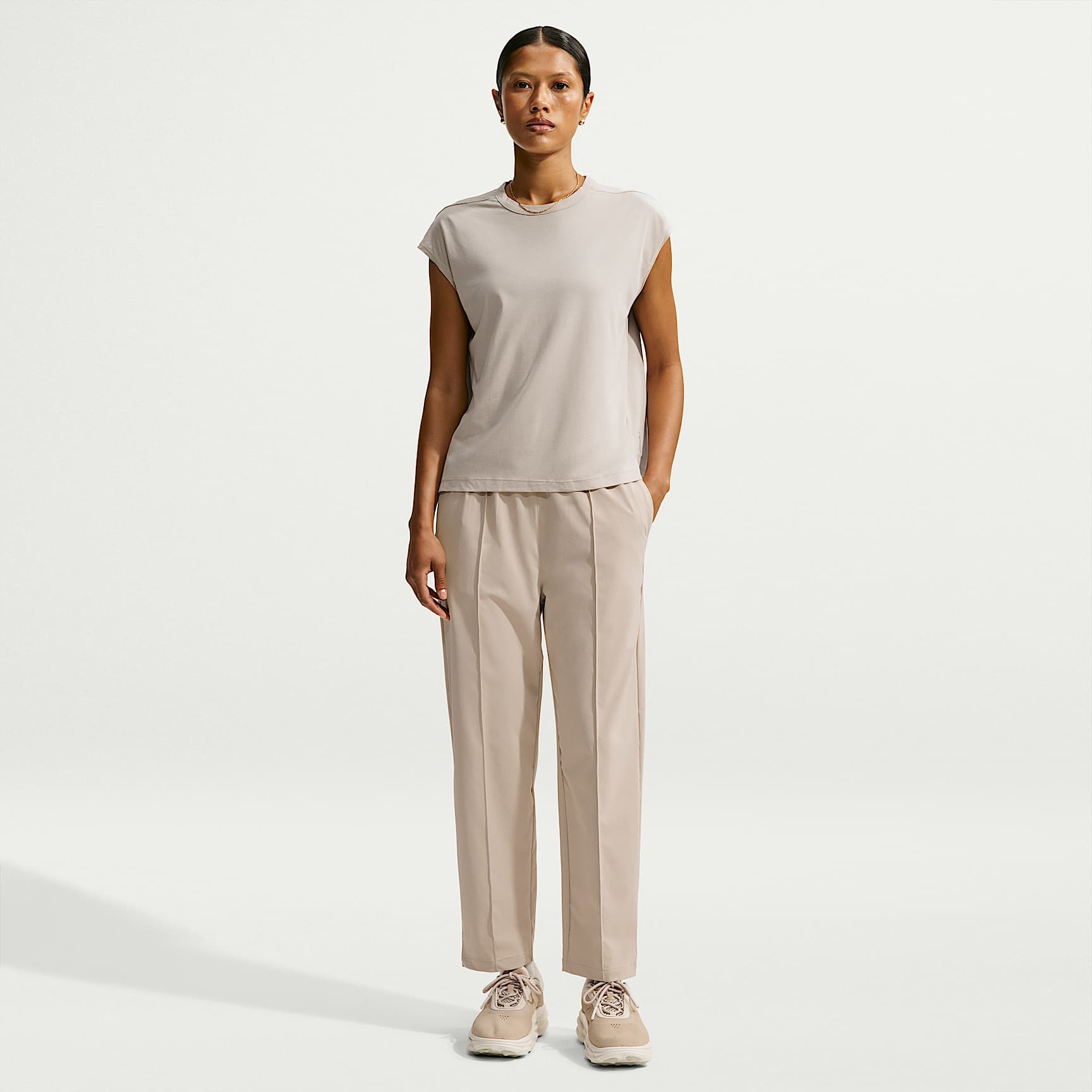 Nike 24.7 PerfectStretch Women's Dri-FIT UV Protection High-Rise Tapered Pants
