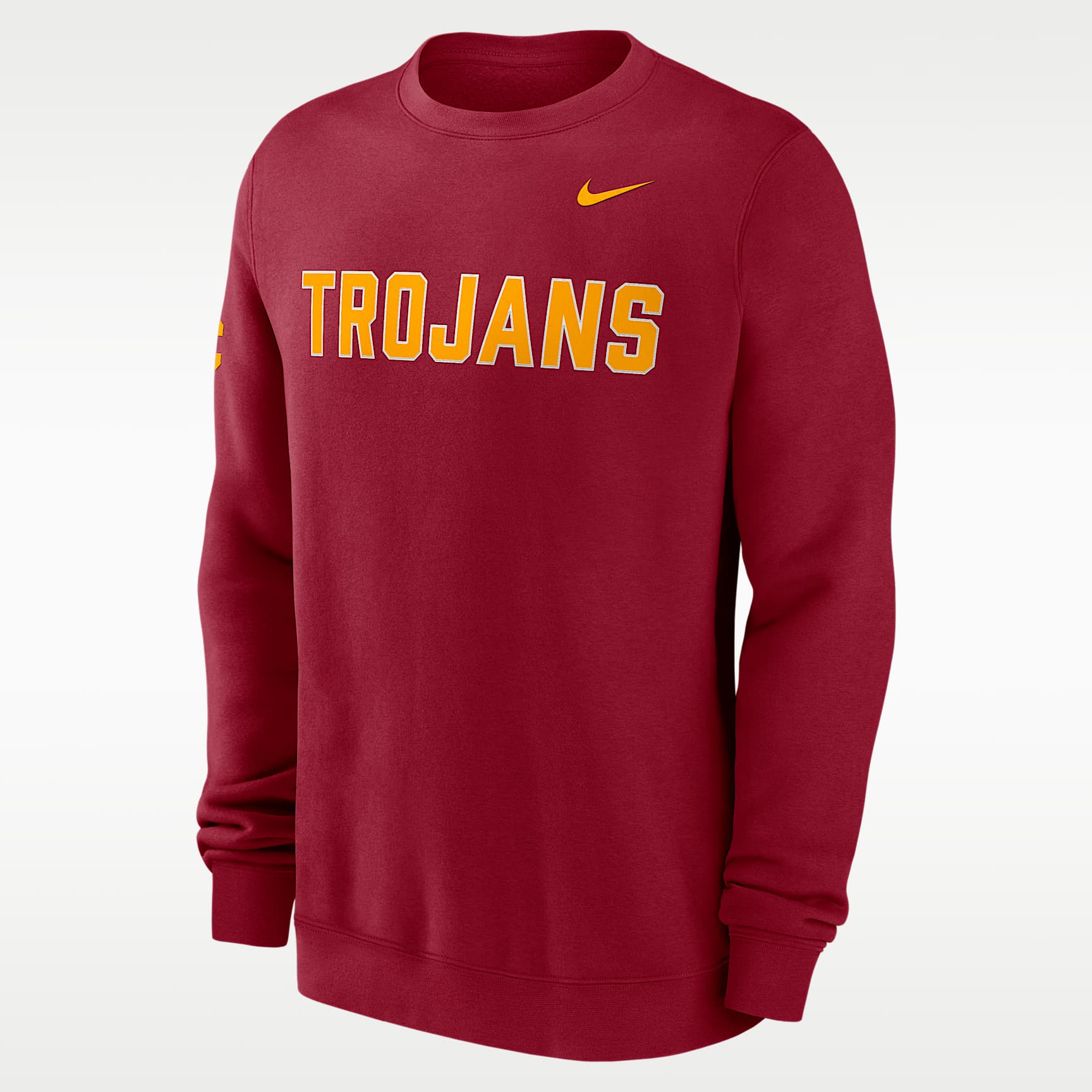 USC Sideline Club Men's Nike College Pullover Crew