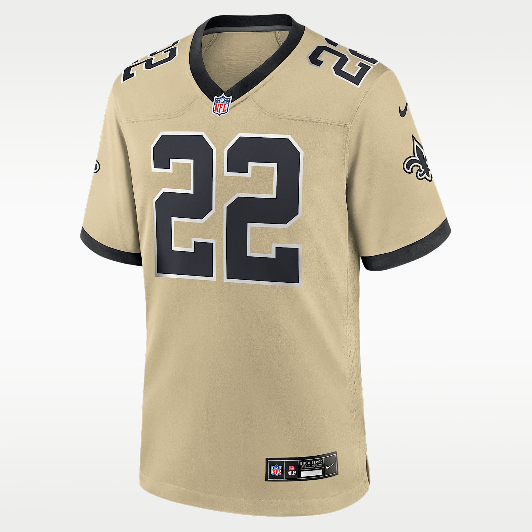 Jersey Nike de la NFL Game para hombre Rashid Shaheed New Orleans Saints