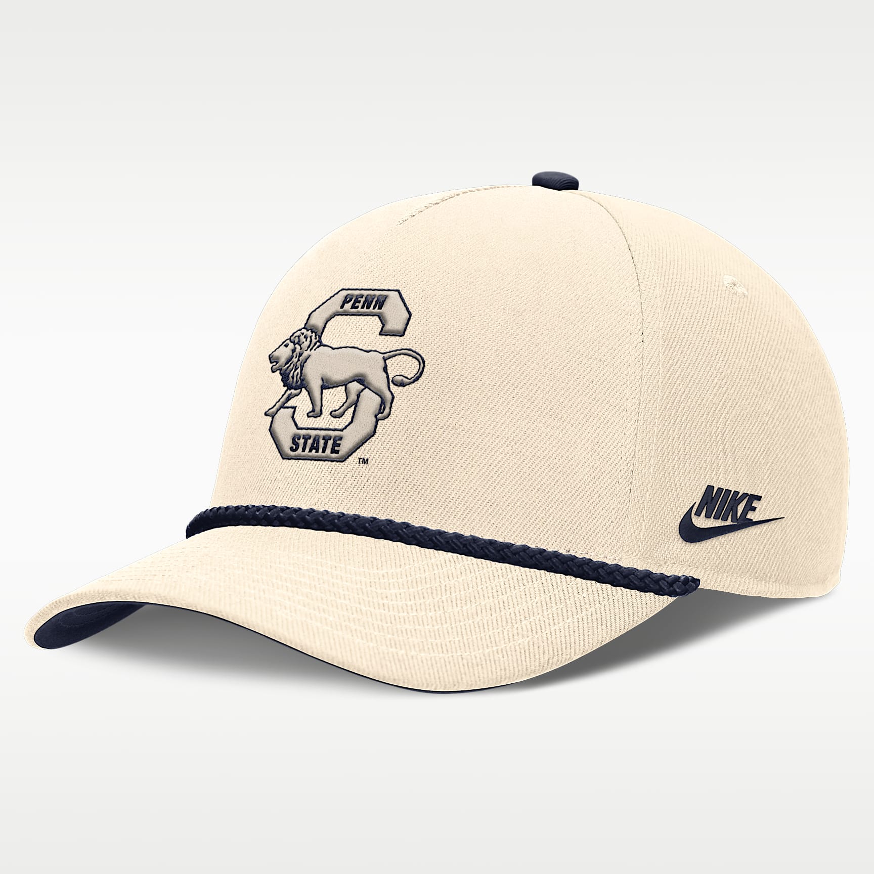 Penn State Legacy Vintage Rope Rise Men's Nike College Adjustable Hat
