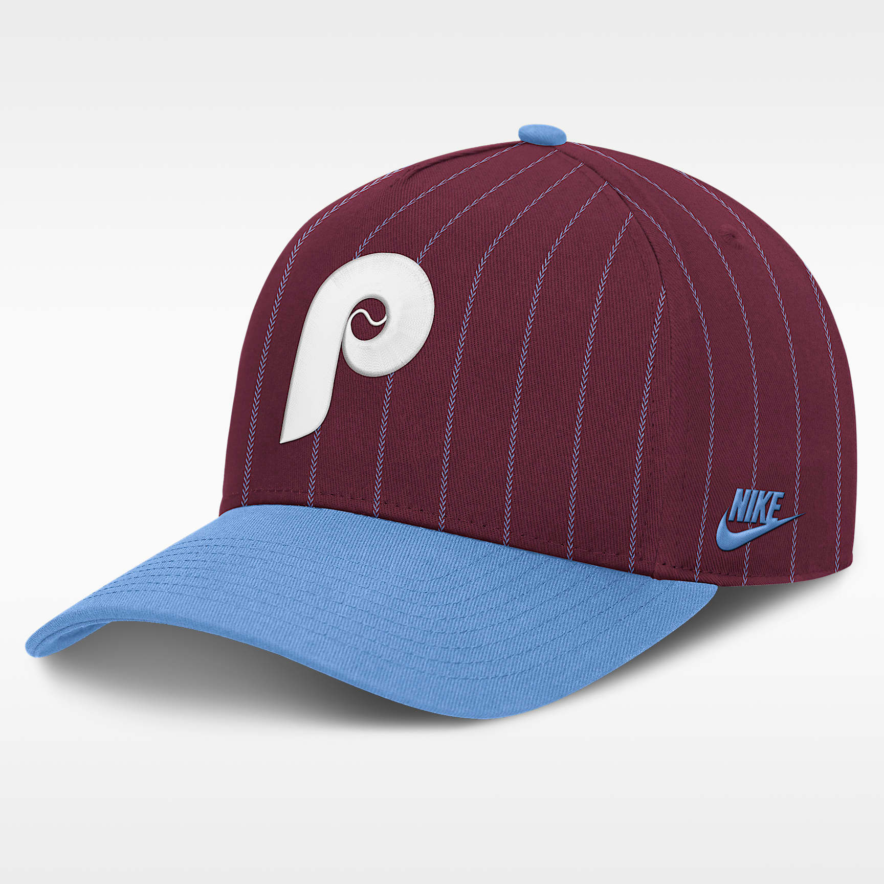 Philadelphia Phillies Cooperstown Rise Men's Nike MLB A-Frame Adjustable Hat