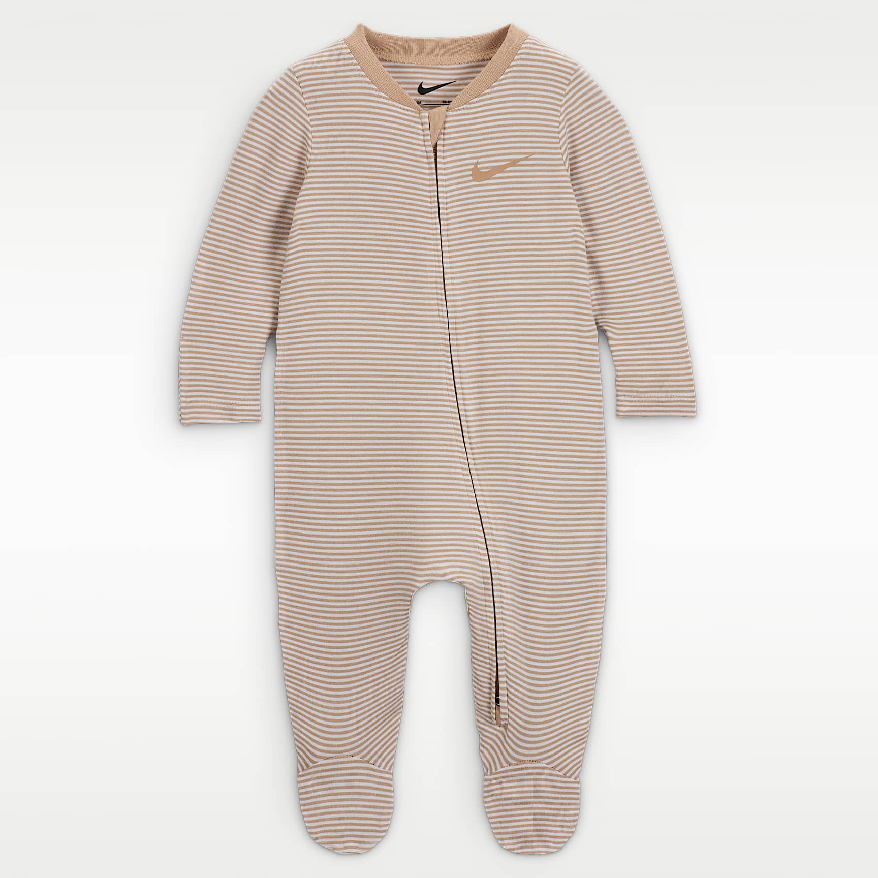 Nike Baby (0-9M) Striped Footed Coverall