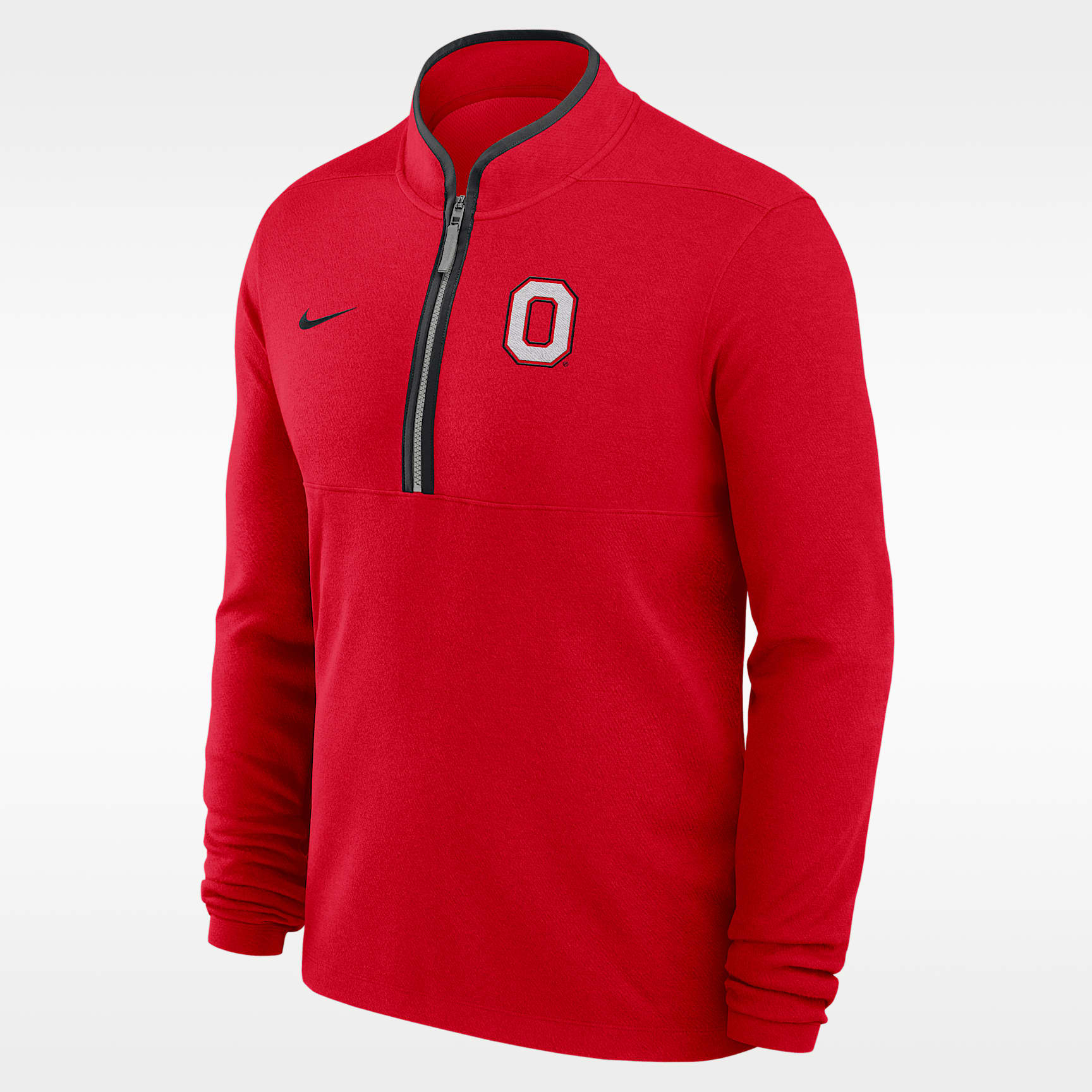 Ohio State Courtside Men's Nike Dri-FIT College Half-Zip Top