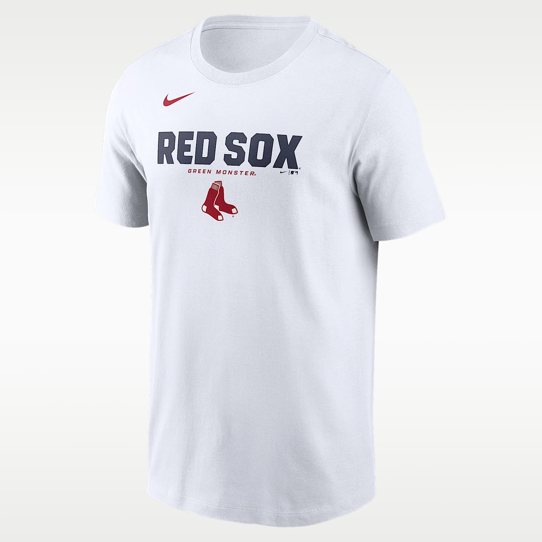 Playera Nike de la MLB para hombre Boston Red Sox Bold Team Name