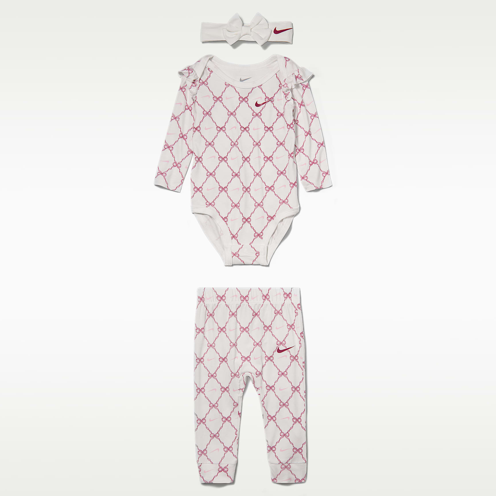 Nike Ready, Set, Grow! Baby (0-9M) 3-Piece Set
