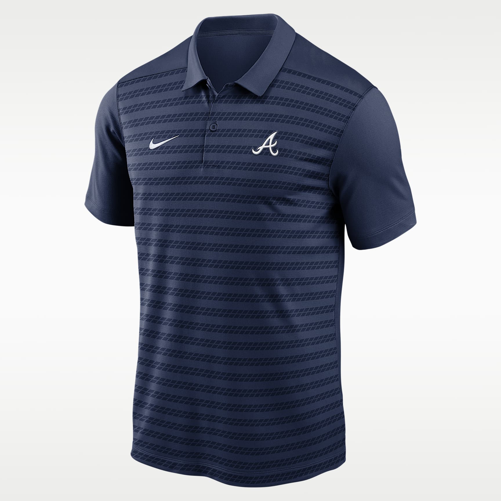 Polo Nike Dri-FIT de la MLB para hombre Atlanta Braves Authentic Collection Victory