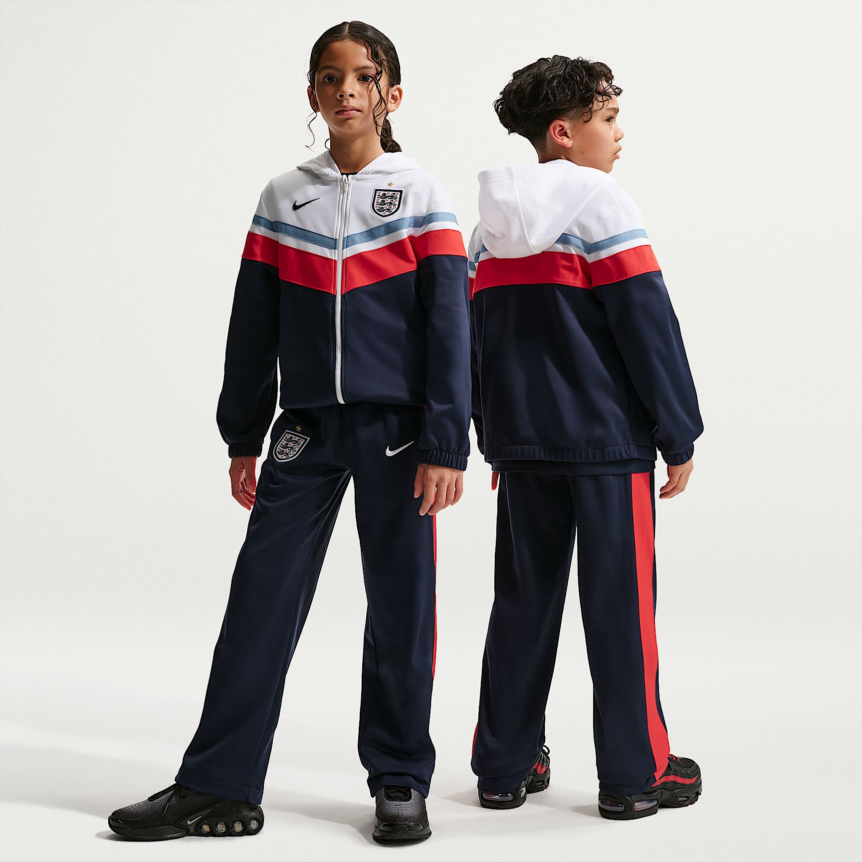 Survêtement de foot à capuche Angleterre Nike Dri-FIT pour ado