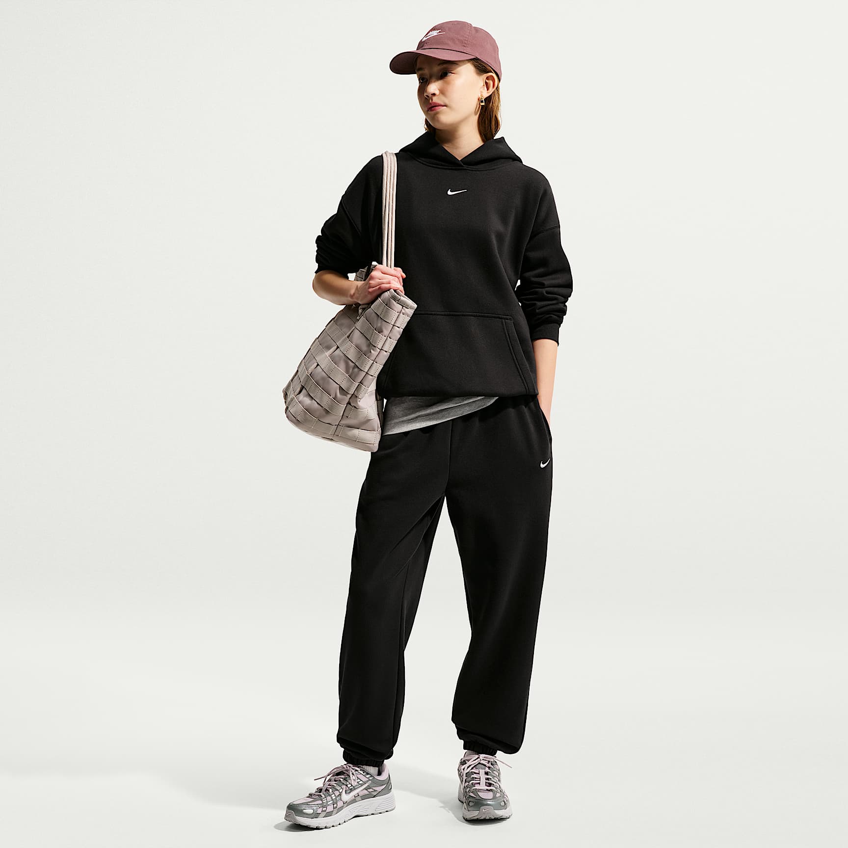 Nike Sportswear Studio Fleece Girls' Loose Pants