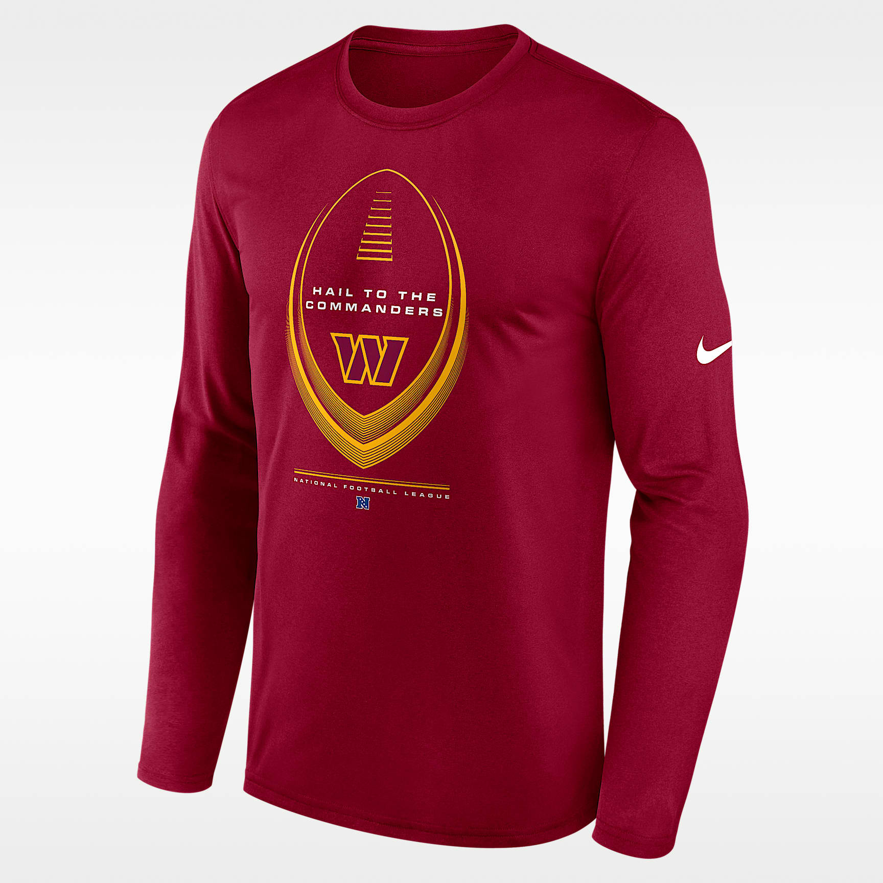 Washington Commanders Legend Icon Men's Nike Dri-FIT NFL Long-Sleeve T-Shirt