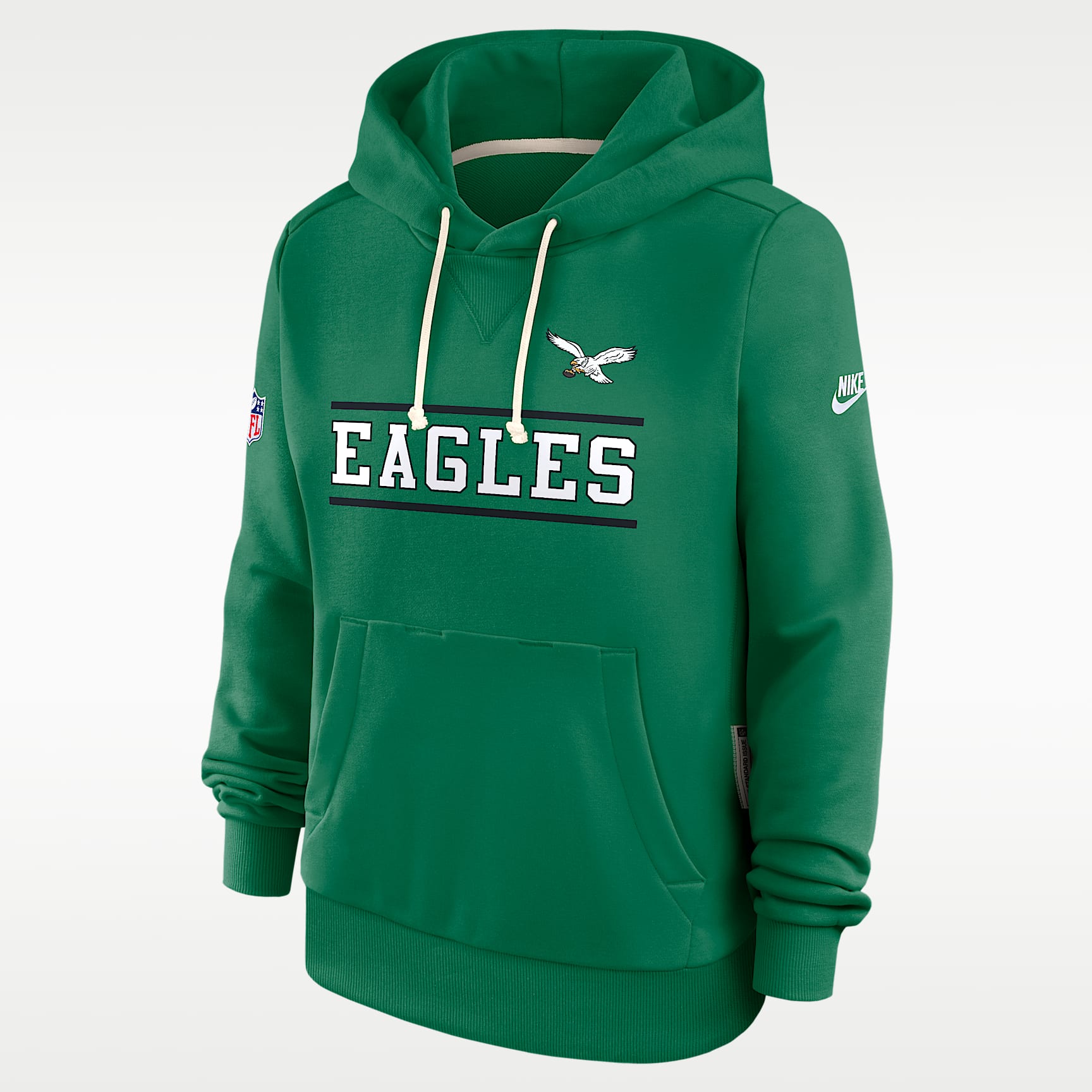 Philadelphia Eagles Sideline Standard Issue Alt Women's Nike Dri-FIT NFL Pullover Hoodie