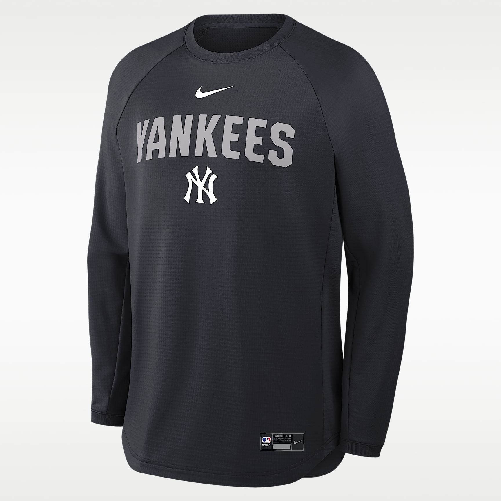 New York Yankees Authentic Collection Men's Nike Dri-FIT Pullover Crew