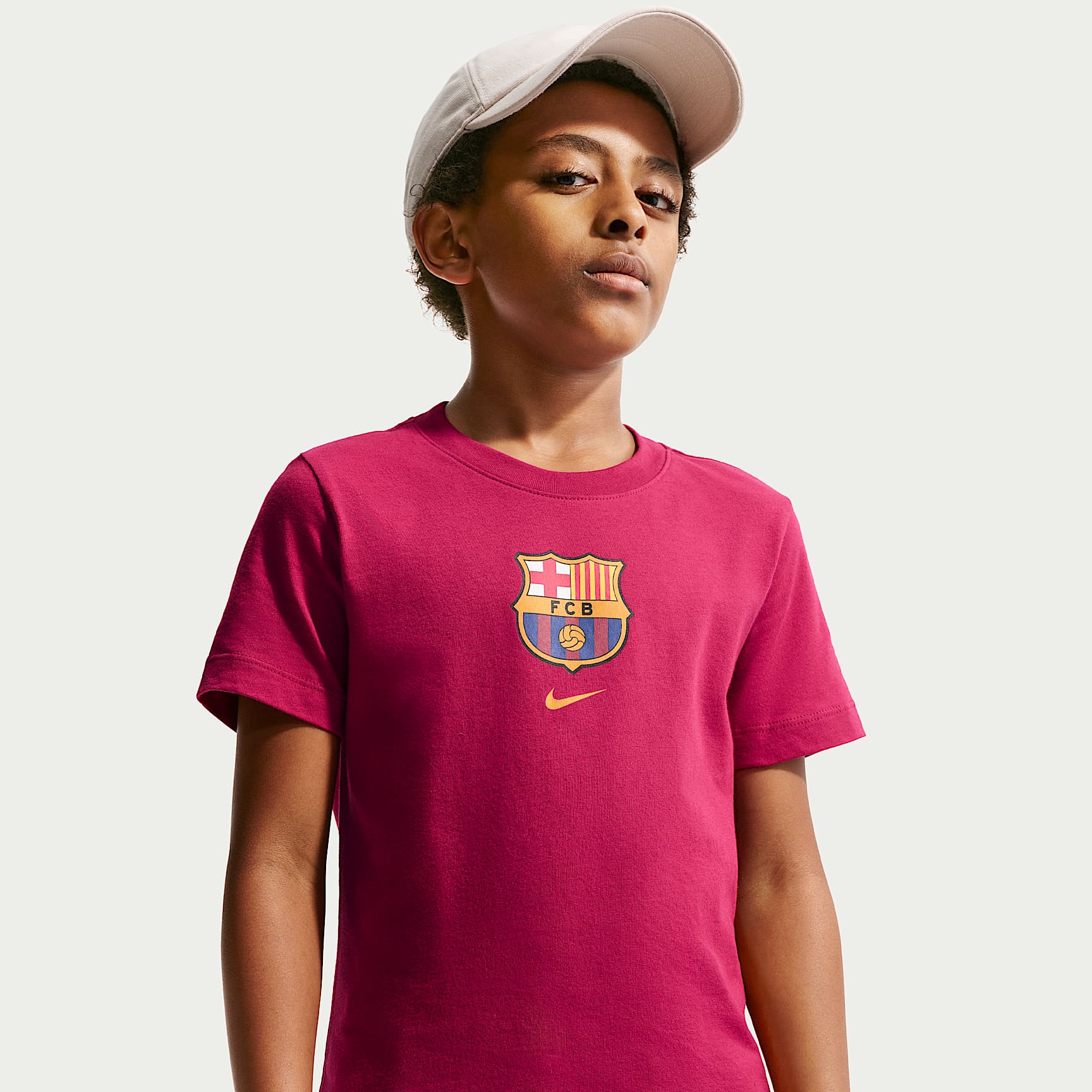 F.C. Barcelona Older Kids' Nike Football T-Shirt
