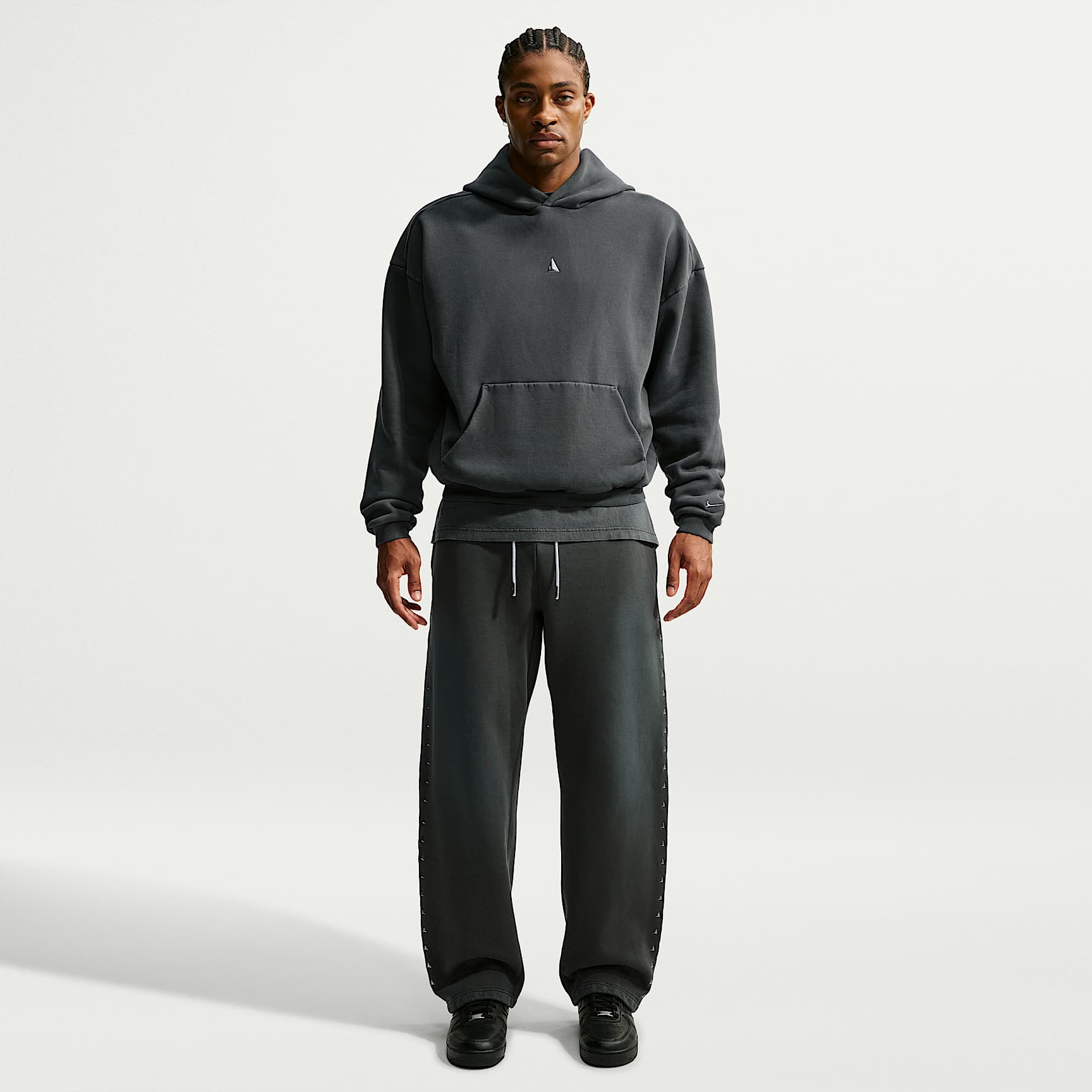 Ja Standard Issue Men's Therma-FIT Fleece Open Hem Basketball Pants