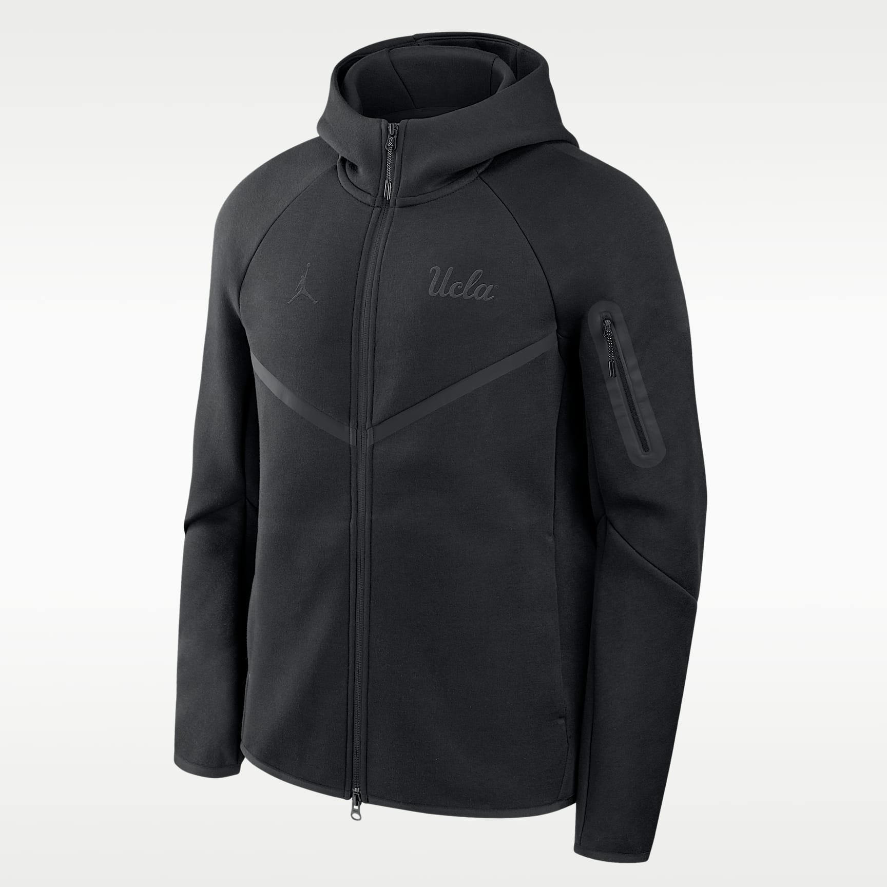Chamarra universitaria Nike con gorro de cierre completo para hombre UCLA Tech Fleece