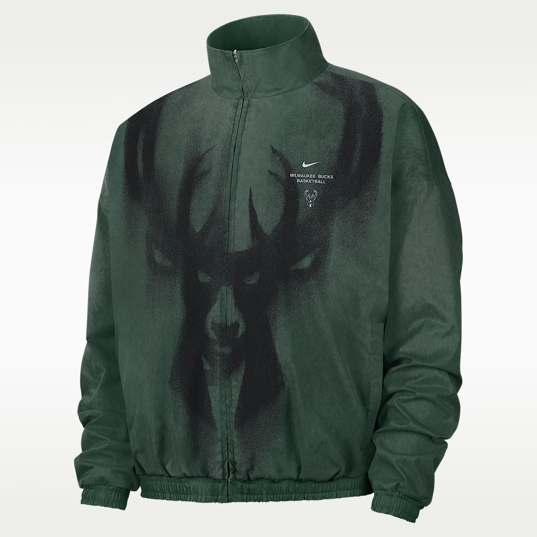 Milwaukee Bucks Standard Issue Men's Basketball Woven Jacket