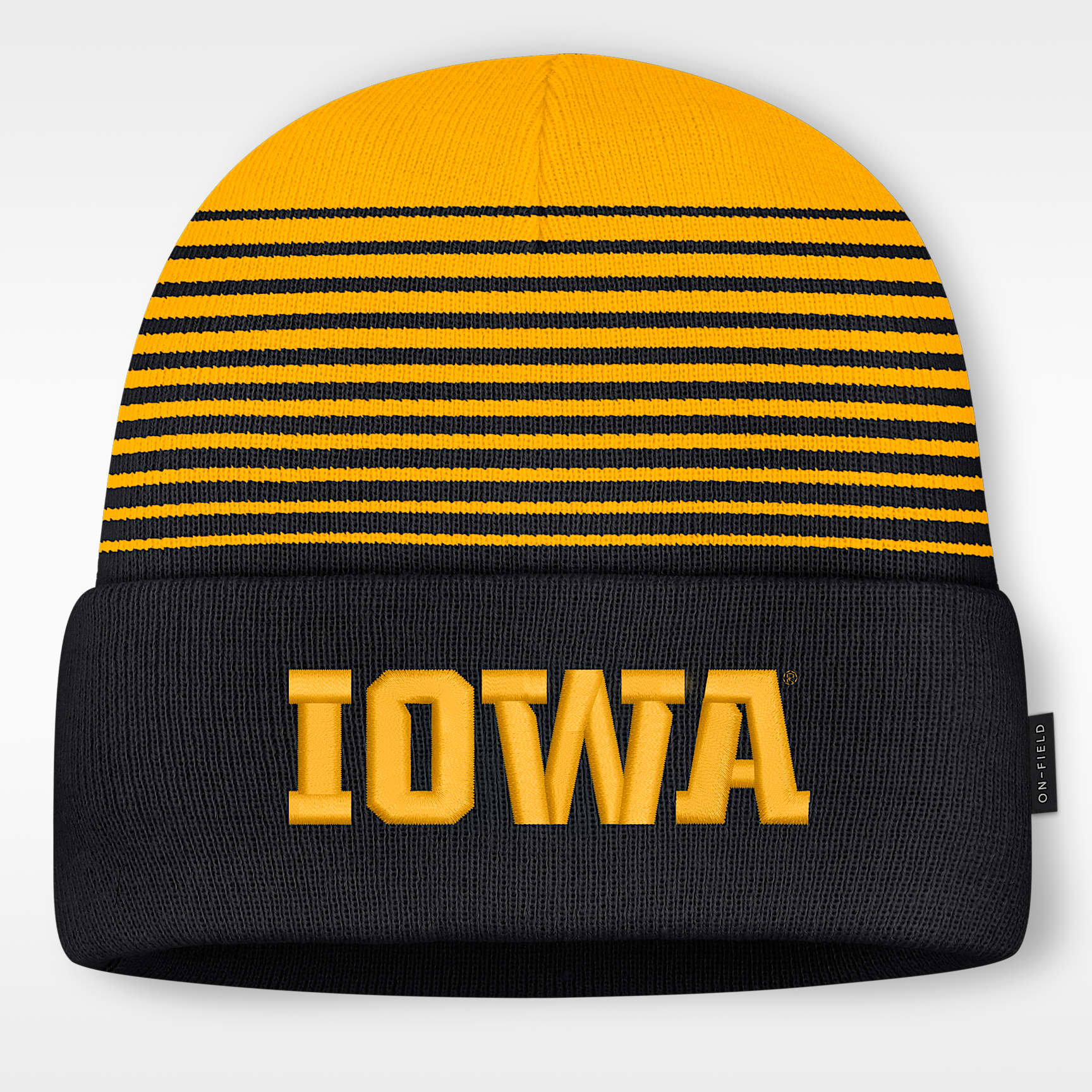 Iowa Sideline Utility Men's Nike College Cuffed Beanie