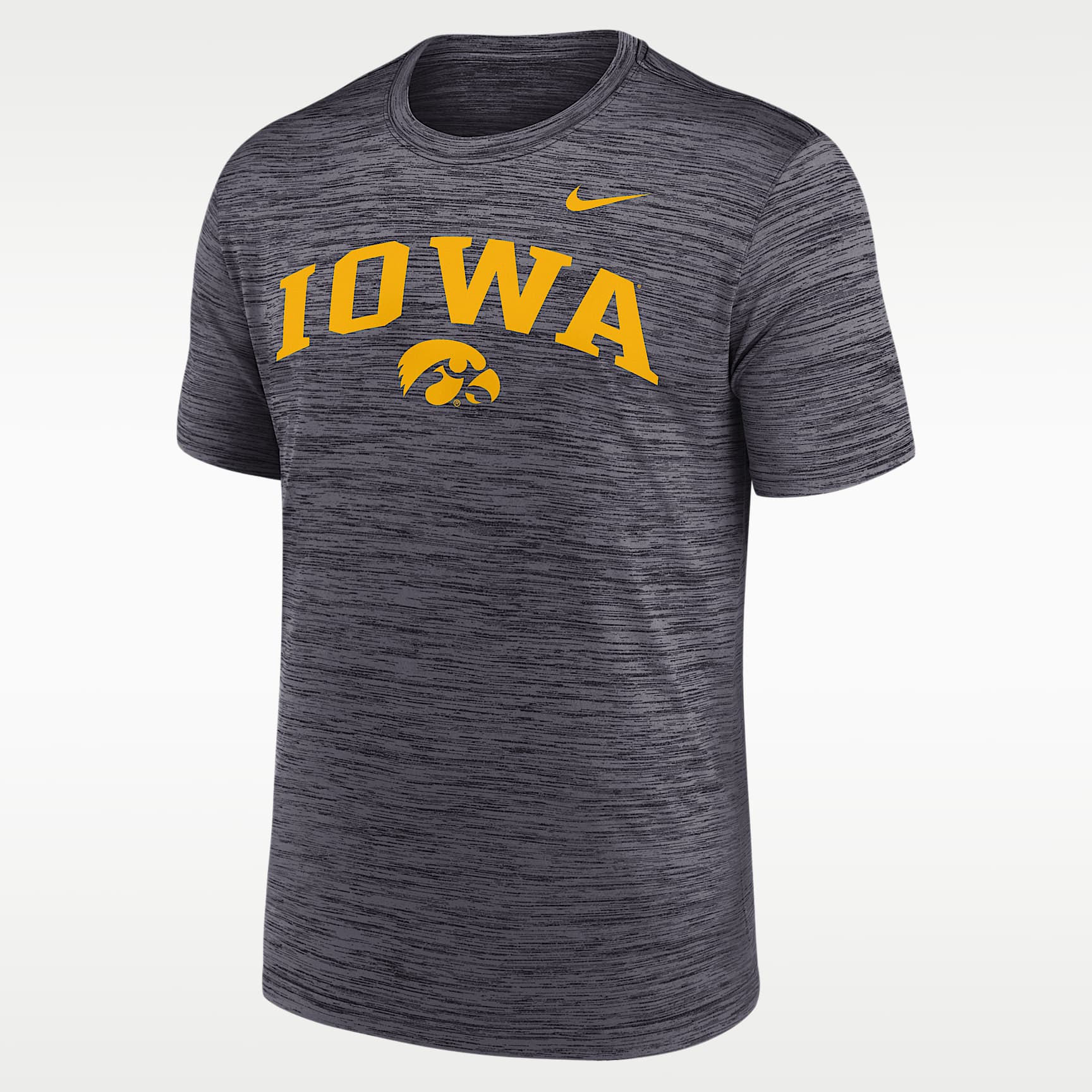 Iowa Primetime Arch Logo Velocity Men's Nike Dri-FIT College T-Shirt