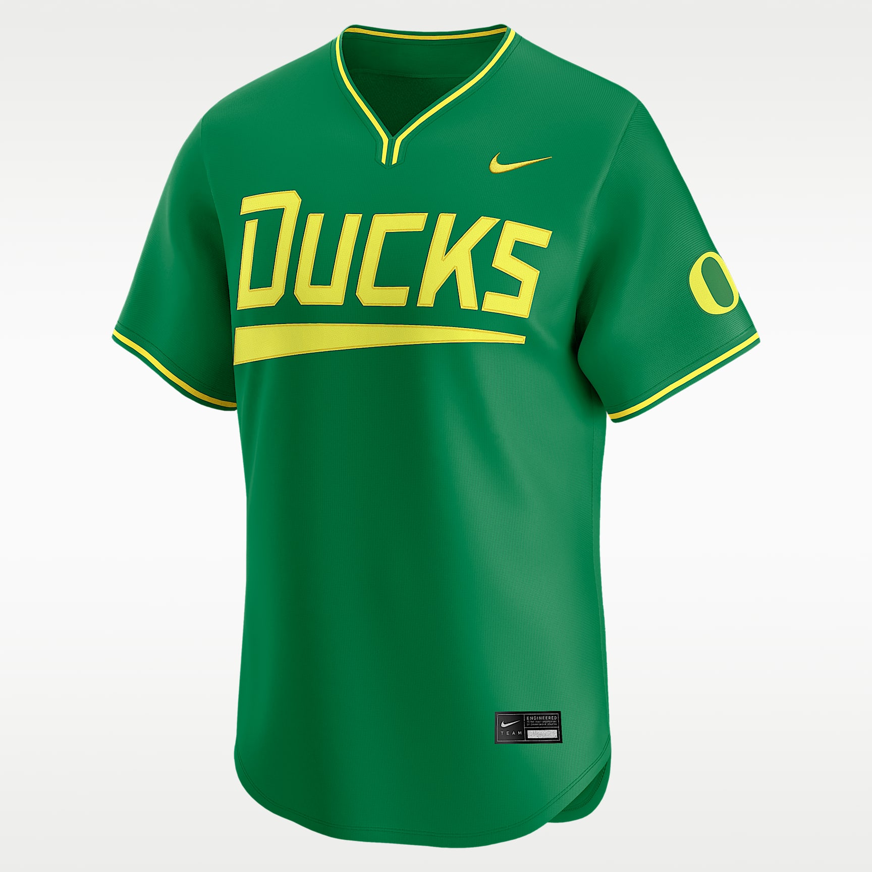 Oregon Men's Nike College Limited Baseball Jersey
