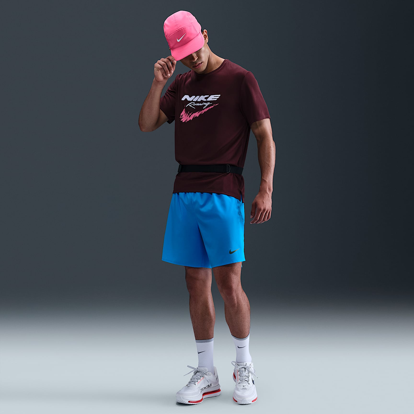 Shorts de correr Dri-FIT de 18 cm con forro de ropa interior para hombre Nike Challenger