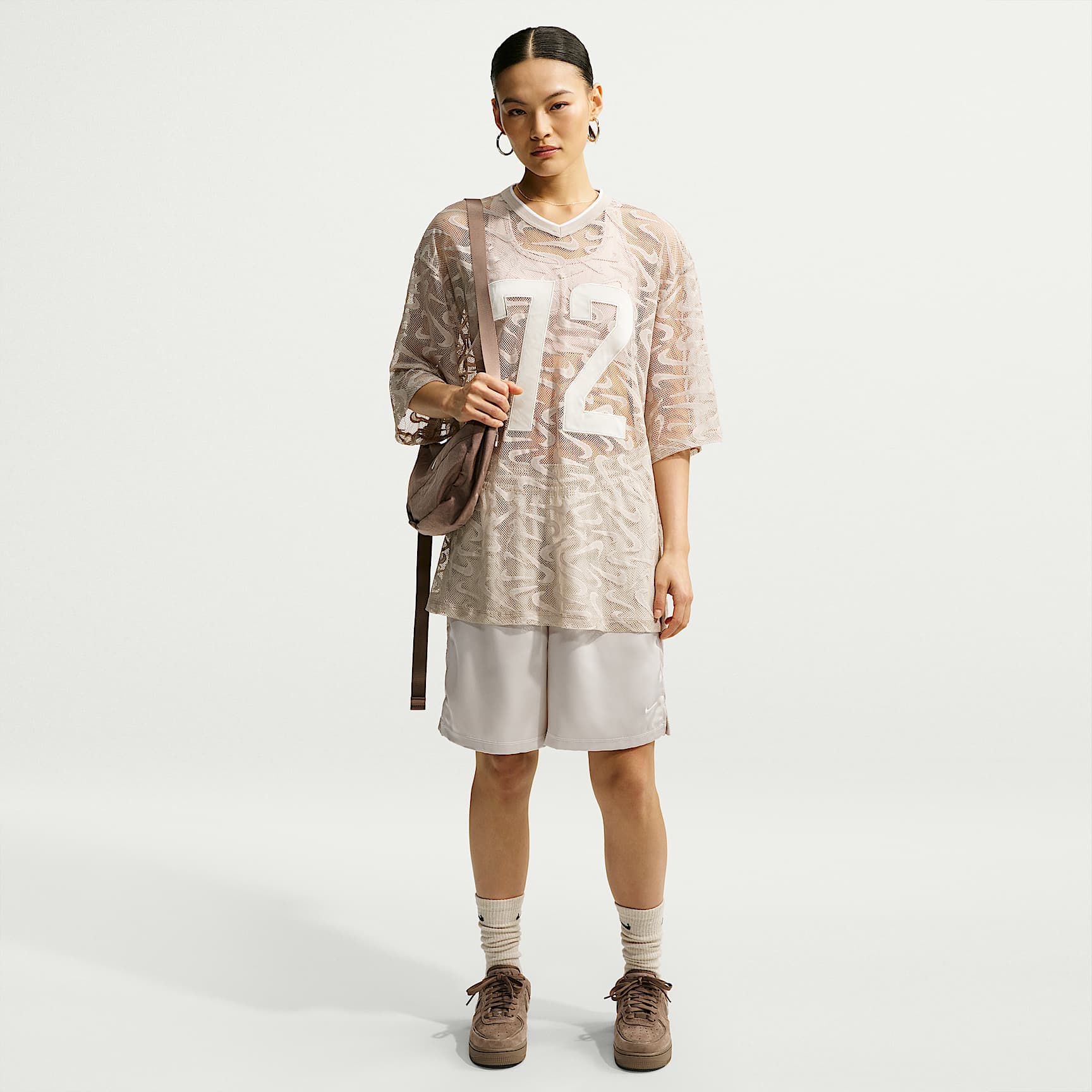 Short ample taille mi-haute Nike Sportswear Chill Lace pour femme