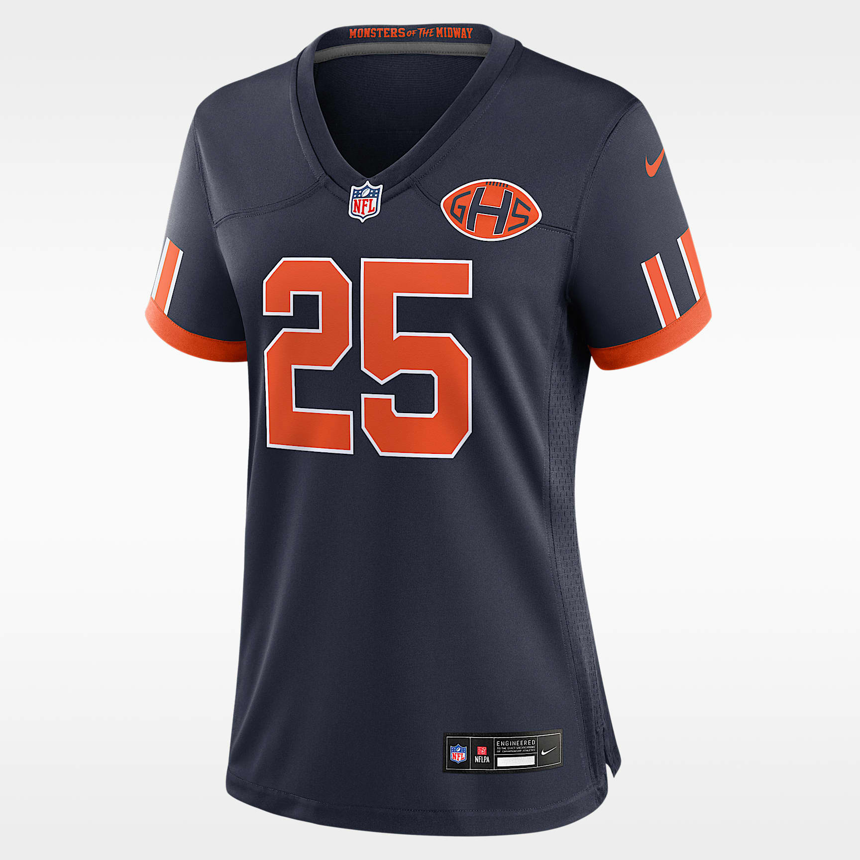 Kyle Monangai Chicago Bears Rivalries Collection Women's Nike NFL Game Jersey