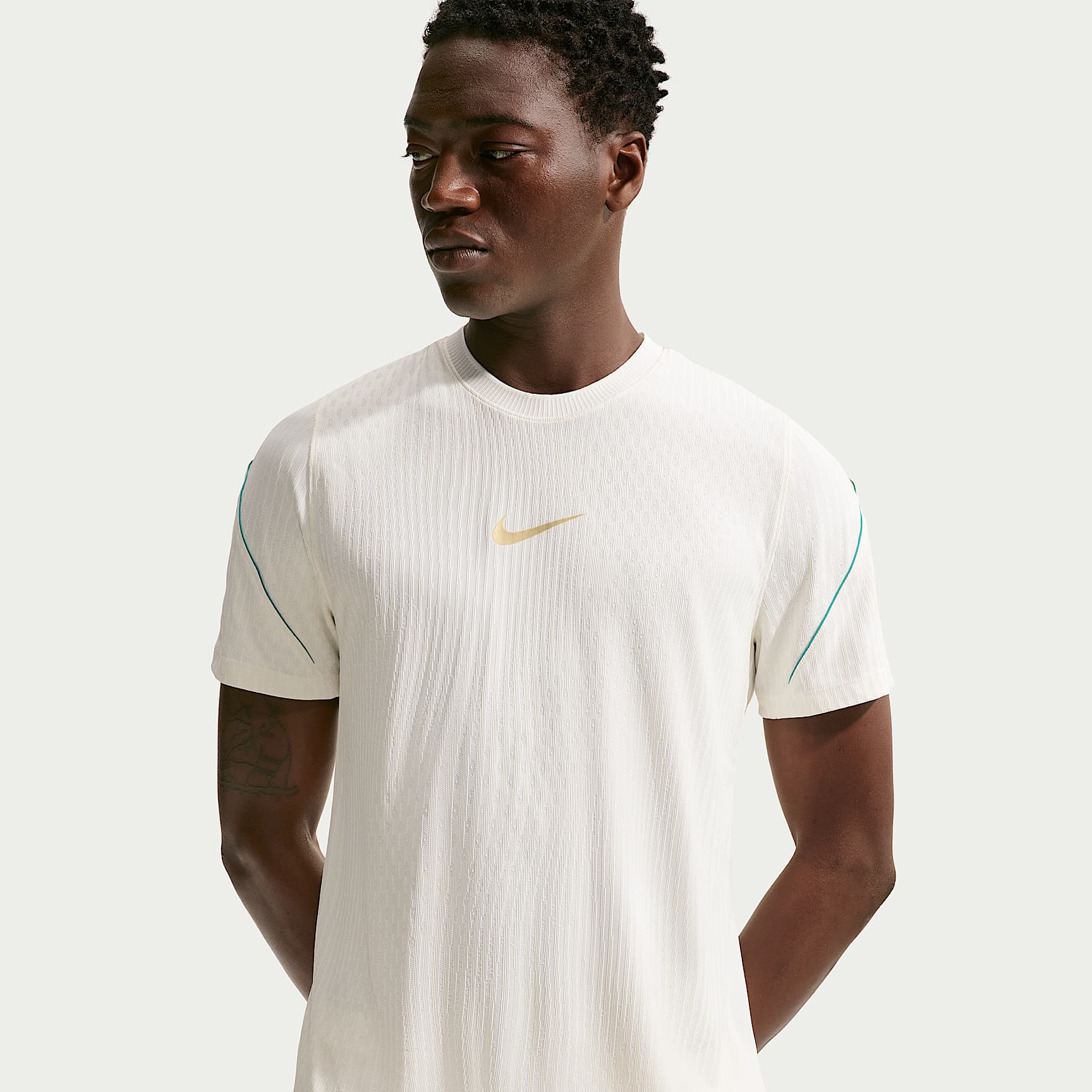 Playera de fútbol de manga corta Nike Dri-FIT ADV para hombre Nike Strike Elite