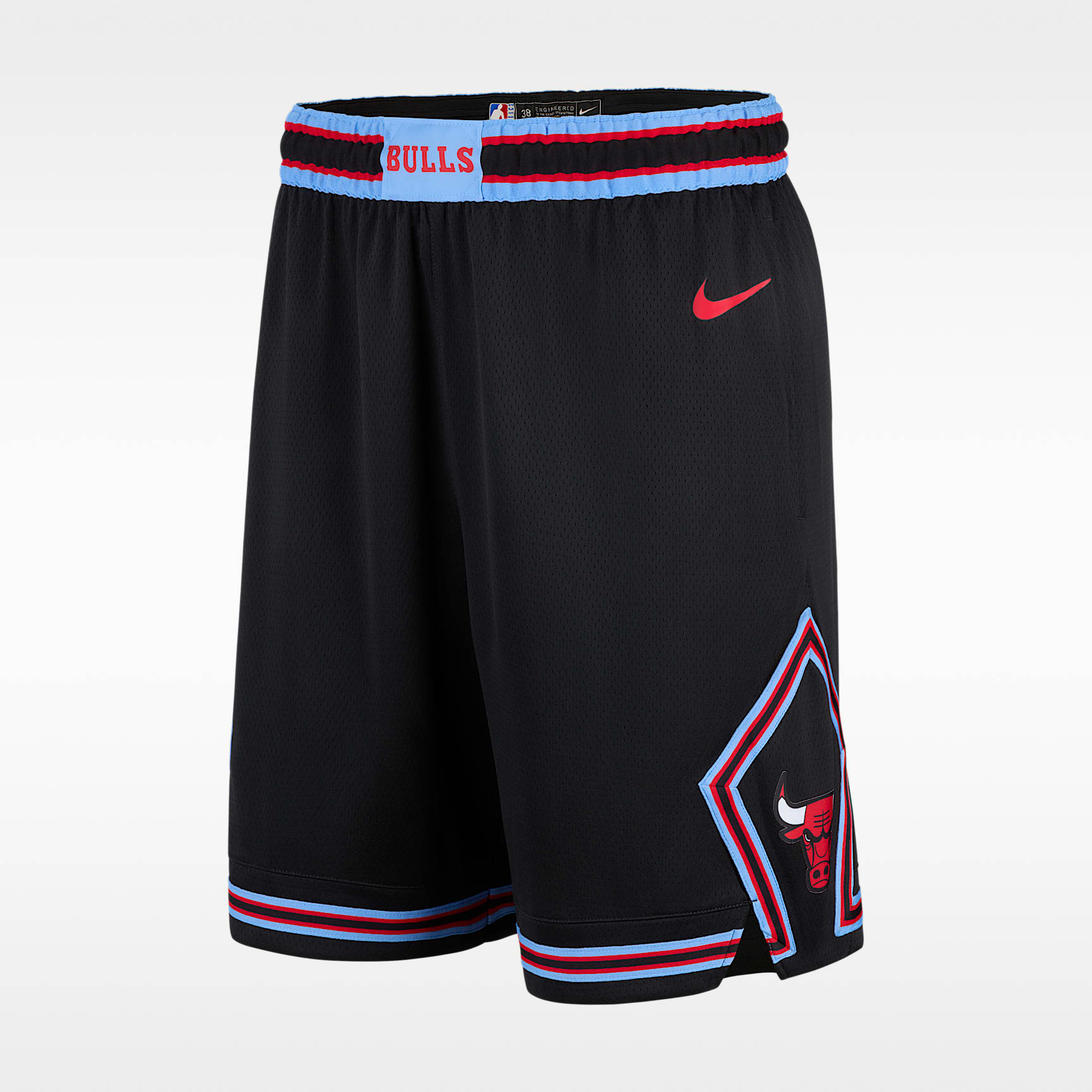 Chicago Bulls City Edition Nike Dri-FIT NBA Swingman Shorts für Herren