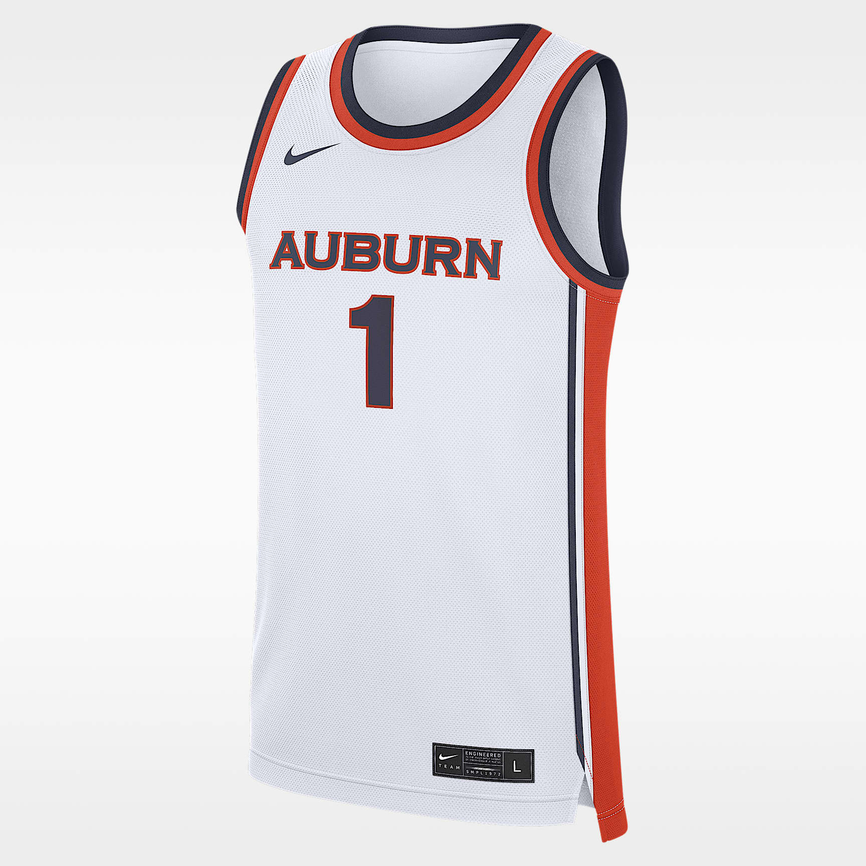 Jersey de básquetbol para hombre Nike College Auburn Replica