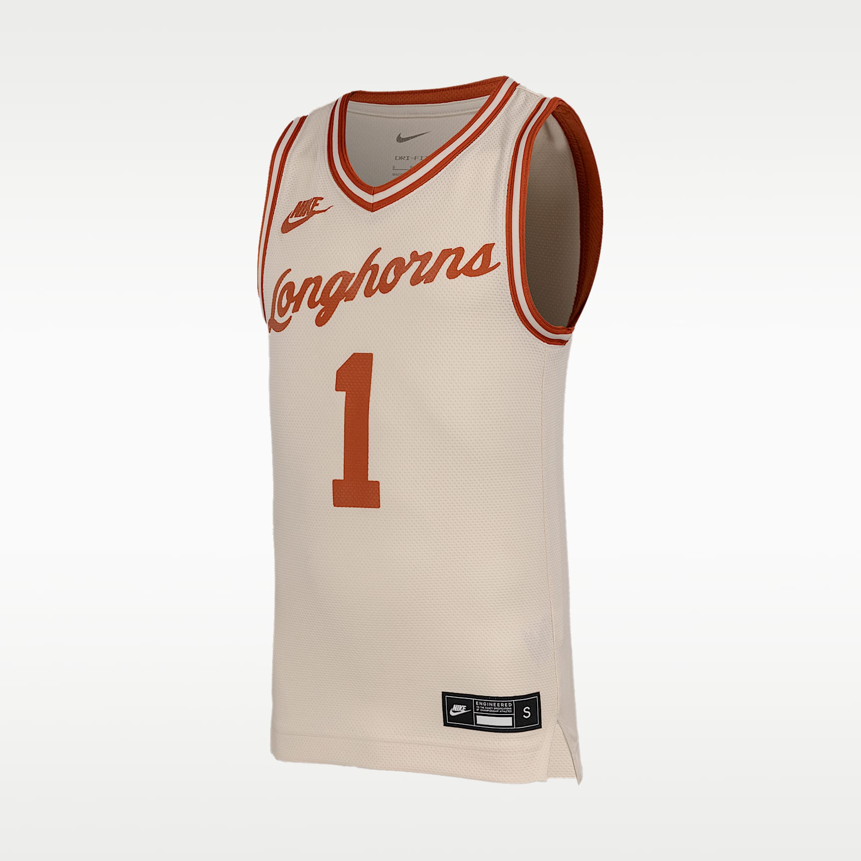 Texas Longhorns Big Kids' Nike Basketball Replica Jersey