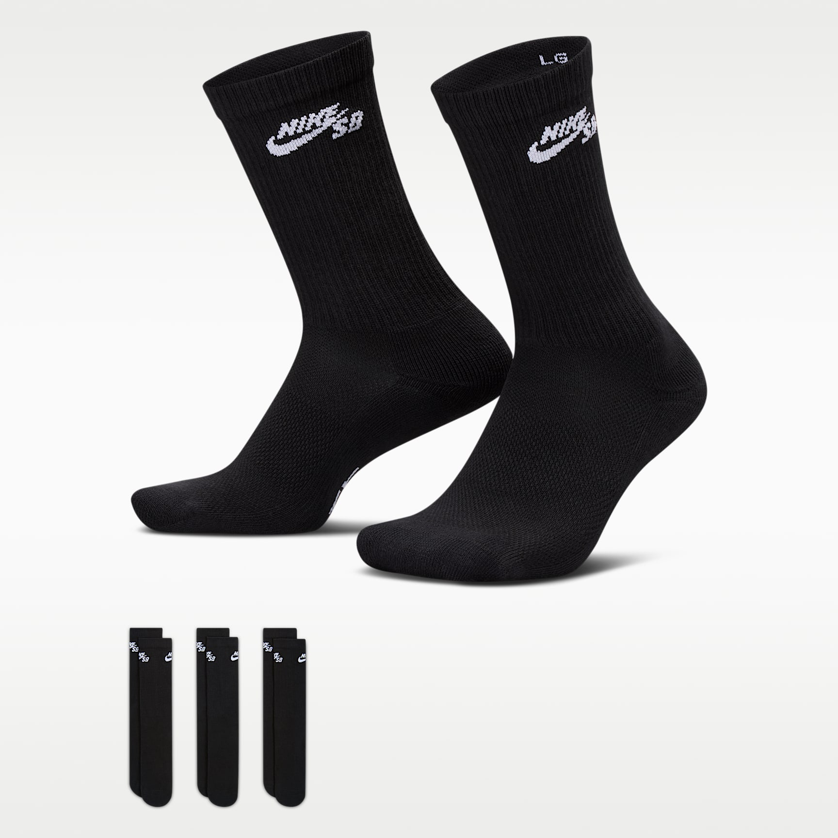 Nike SB Everyday Elevated Skate Socks (3 Pairs)