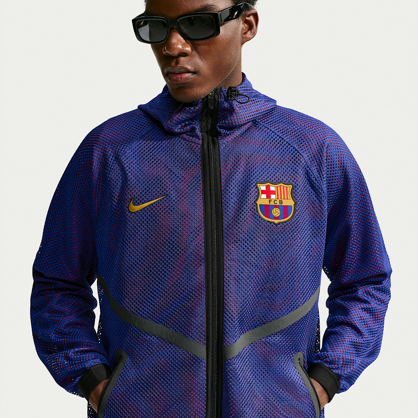 Veste de club de foot Nike Dri-FIT FC Barcelona pour homme