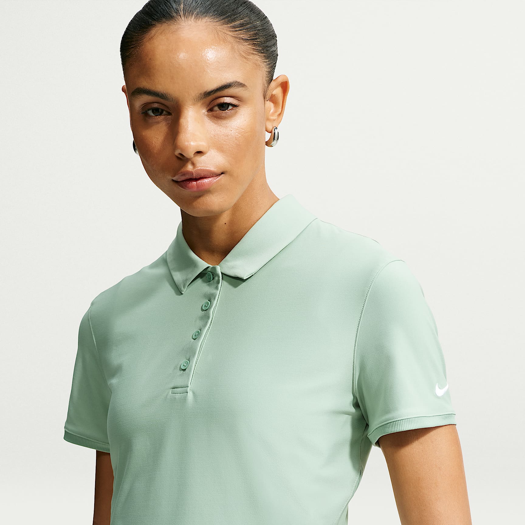 Nike Victory Women's Dri-FIT Short-Sleeve Cropped Golf Polo