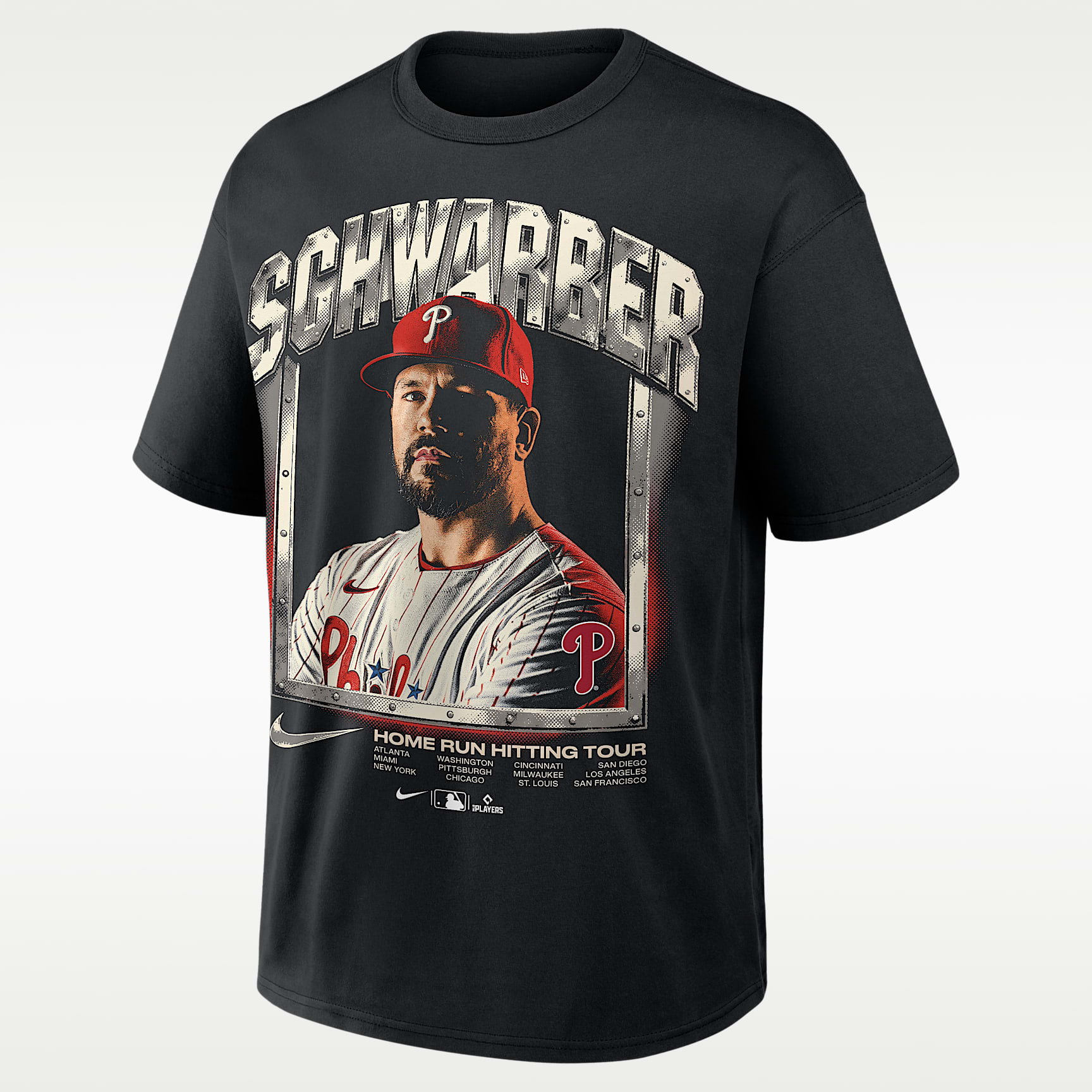 Kyle Schwarber Philadelphia Phillies Men's Nike MLB T-Shirt