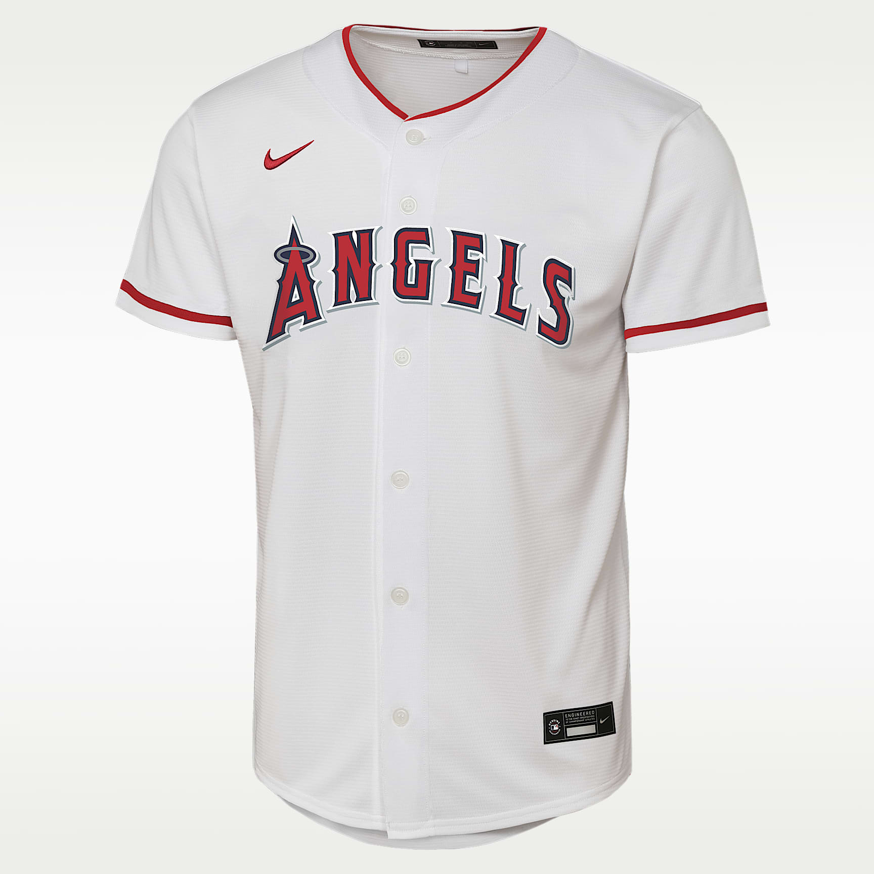 Mike Trout Los Angeles Angels Baseline Big Kids' Nike MLB Home Replica Jersey
