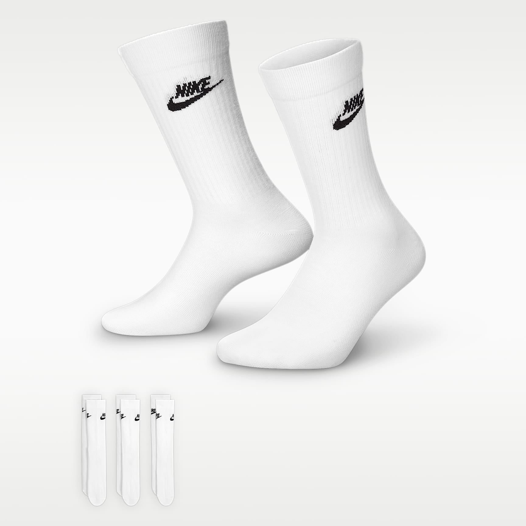 Calze di media lunghezza Nike Sportswear Everyday Essential (3 paia)