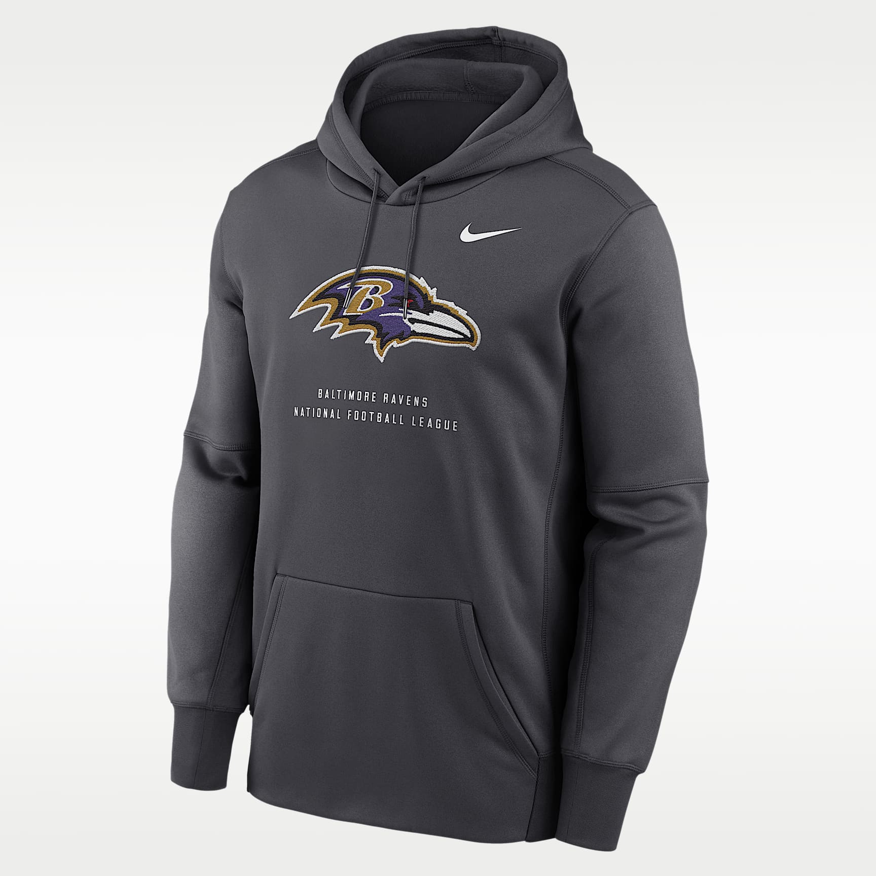 Baltimore Ravens Men's Nike Therma NFL Pullover Hoodie