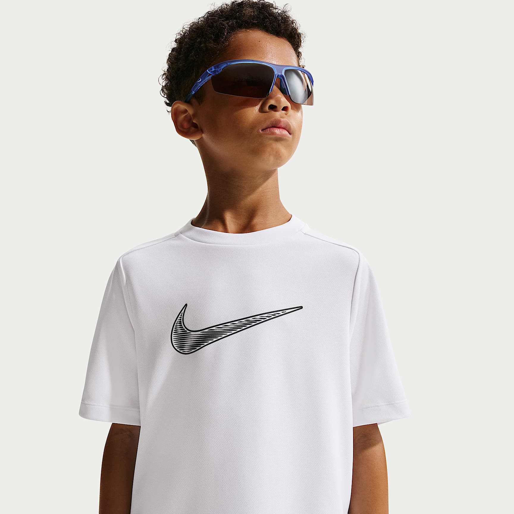 Camisola de manga curta Dri-FIT Nike Multi Júnior (Rapaz)
