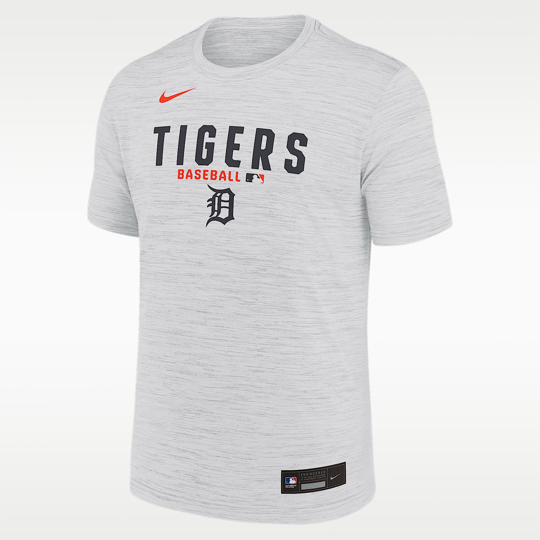 Playera Nike Dri-FIT de la MLB para hombre Detroit Tigers Authentic Collection