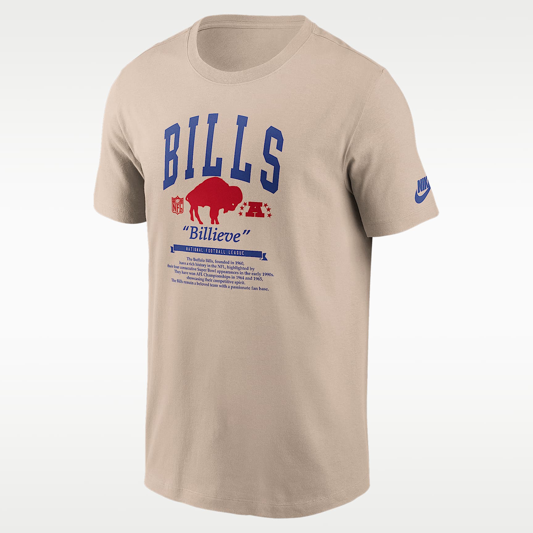 Playera Nike de la NFL para hombre Buffalo Bills Rewind