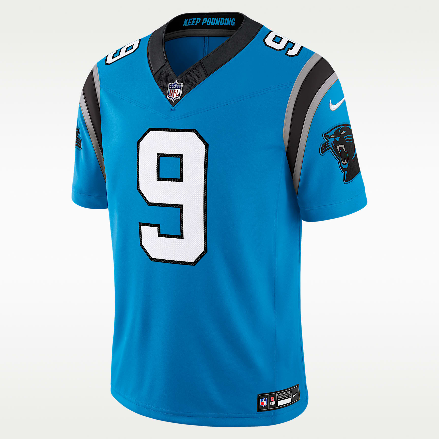 Jersey Nike Dri-FIT de la NFL Limited para hombre Bryce Young Carolina Panthers